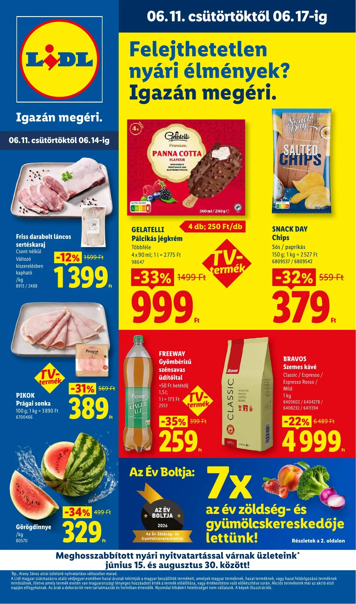 Lidl akciós újság 06.11–06.17