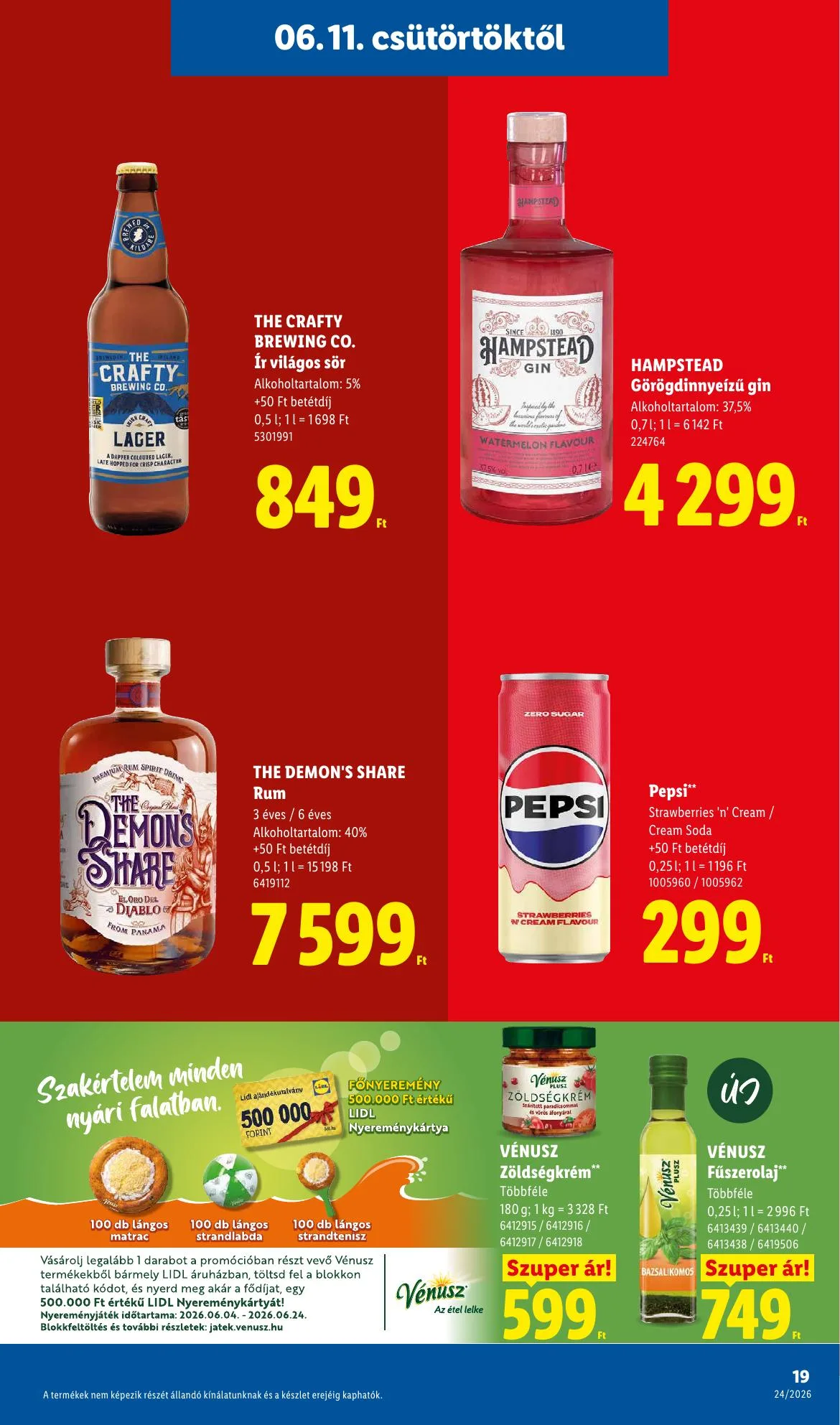 Lidl akciós újság 06.11–06.17 – 19. oldal