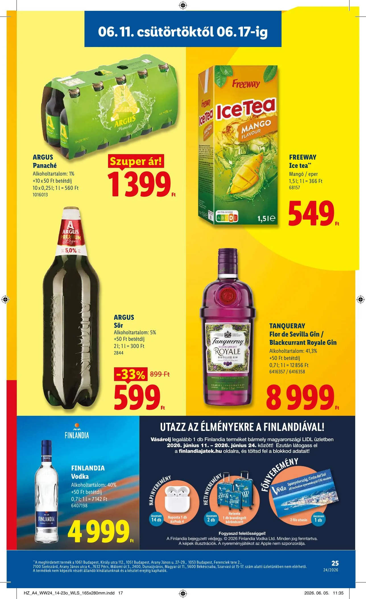 Lidl akciós újság 06.11–06.17 – 25. oldal