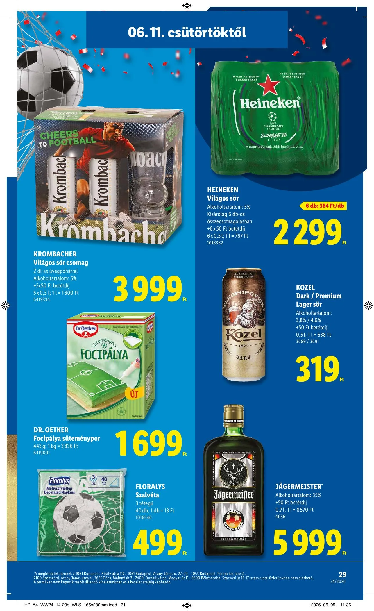 Lidl akciós újság 06.11–06.17 – 29. oldal