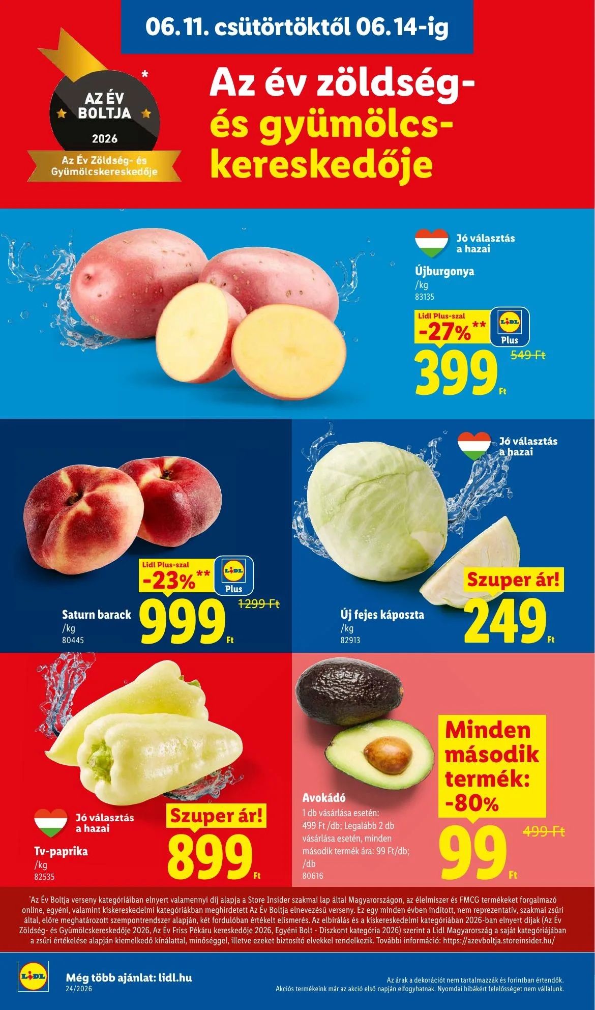 Lidl akciós újság 06.11–06.17 – 6. oldal