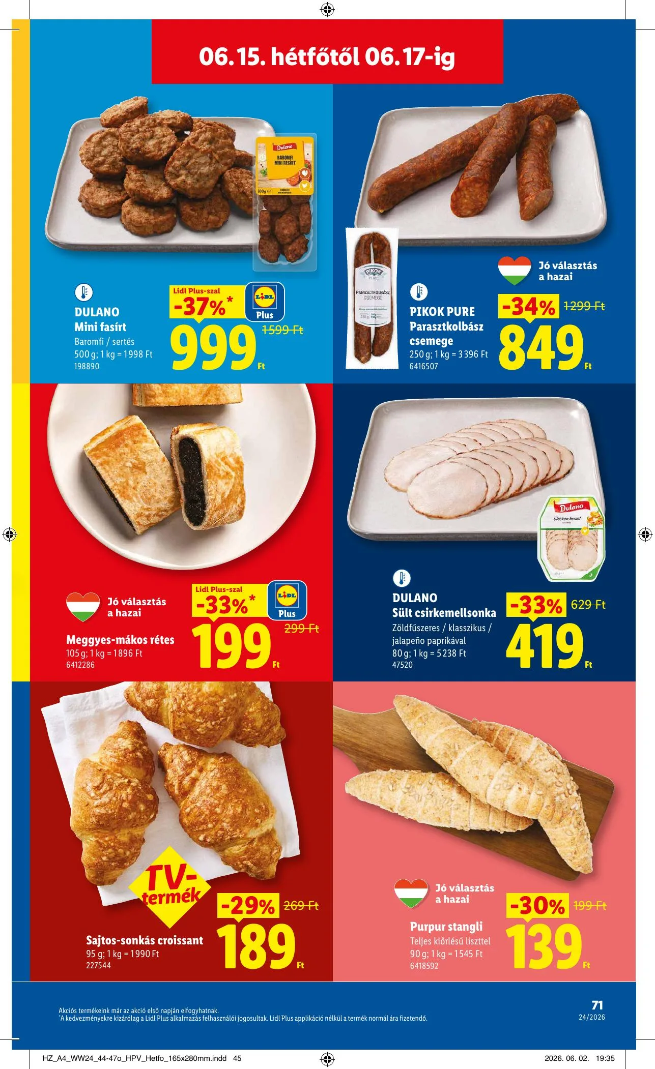 Lidl akciós újság 06.11–06.17 – 71. oldal