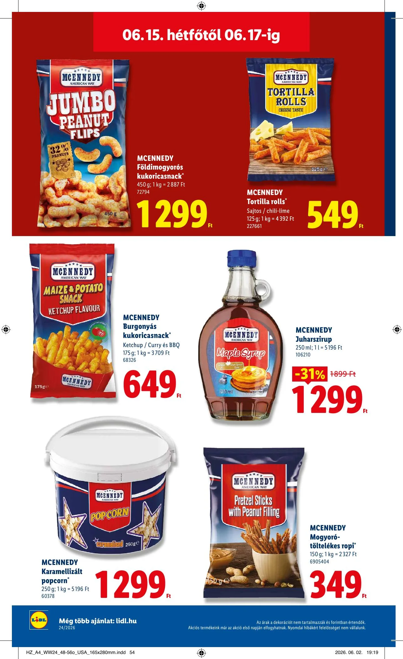 Lidl akciós újság 06.11–06.17 – 82. oldal