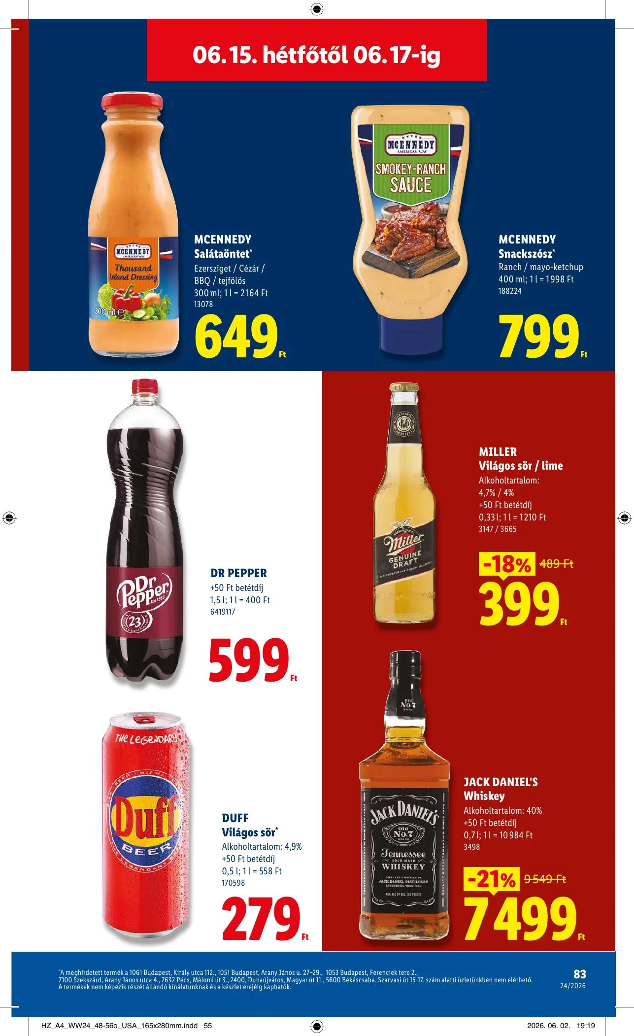 Lidl akciós újság 06.11–06.17 – 83. oldal