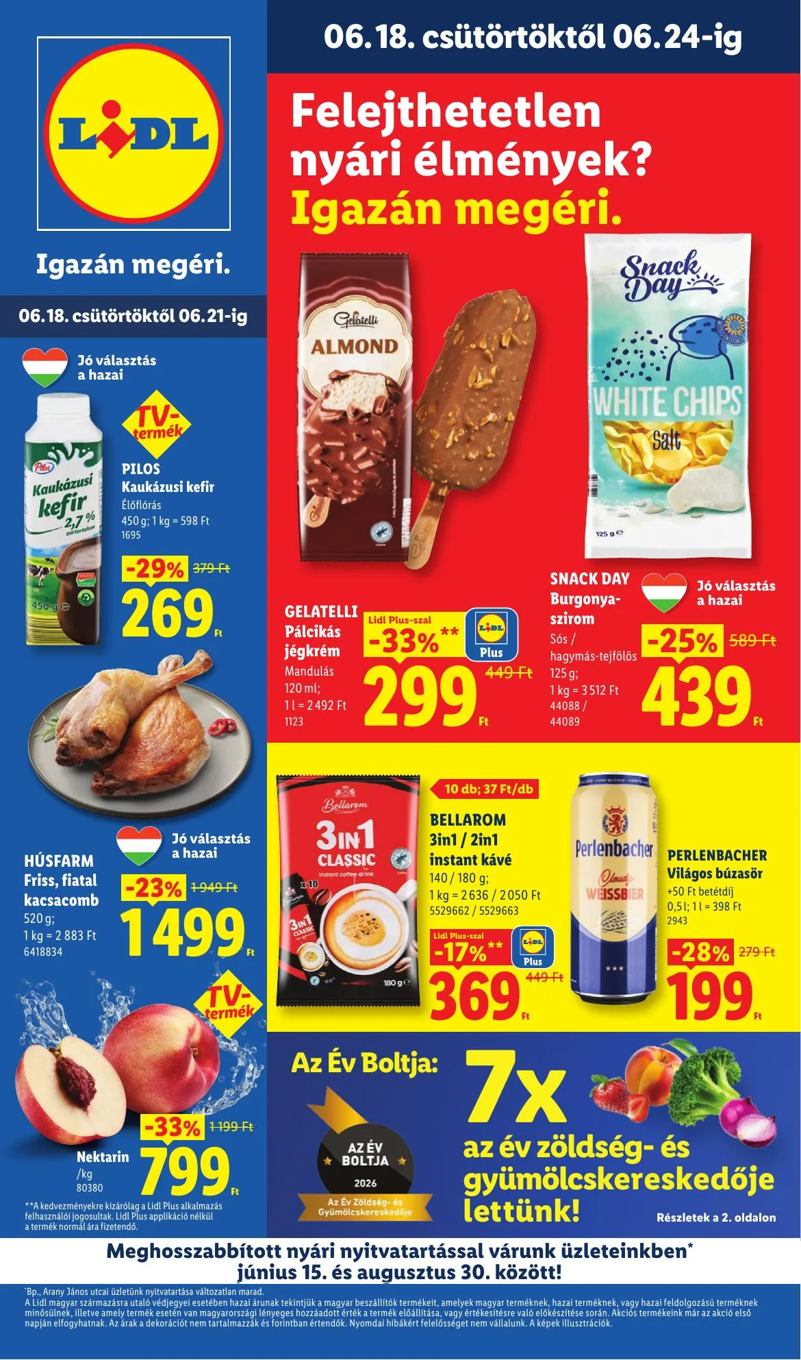 Lidl akciós újság 06.18–06.24