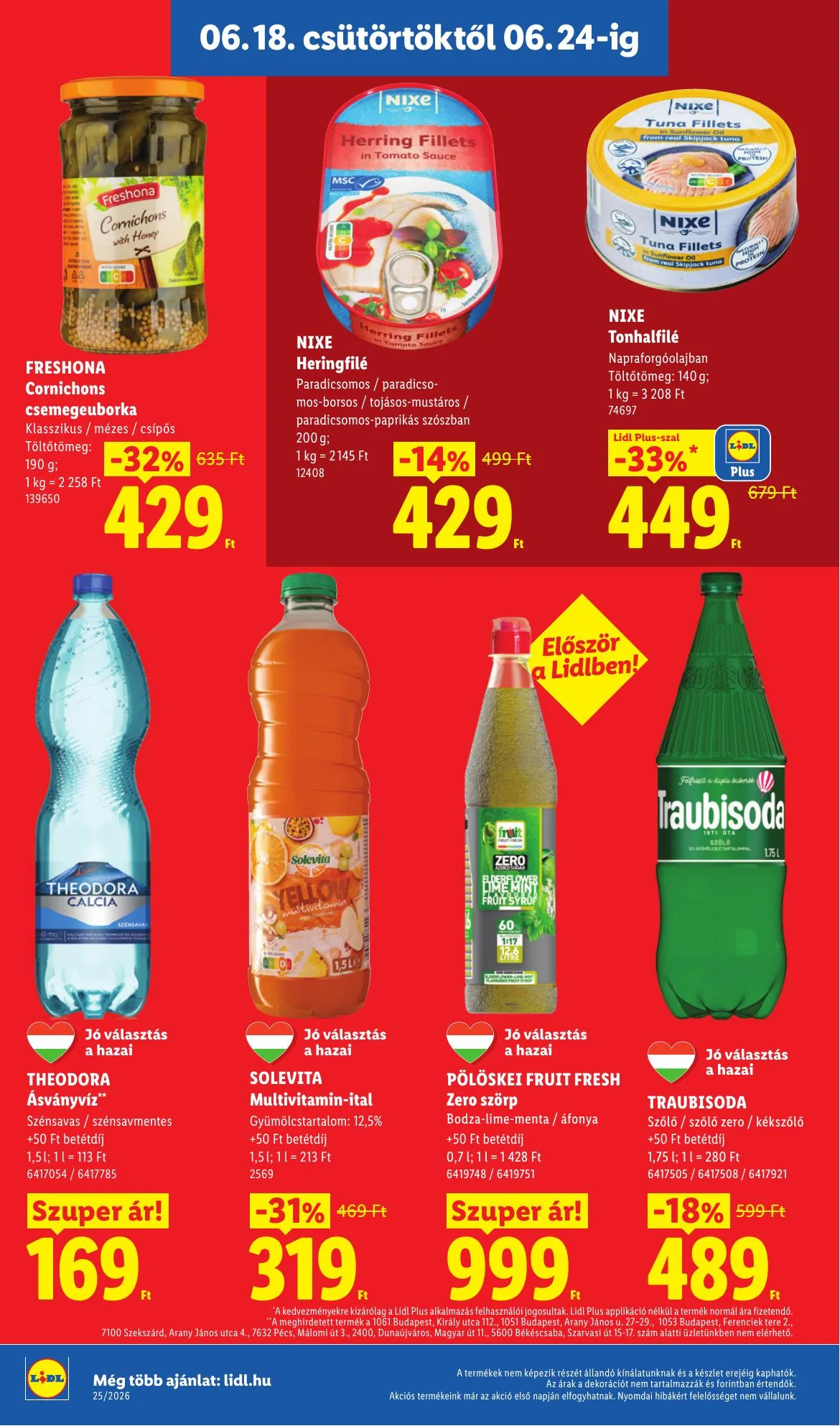 Lidl akciós újság 06.18–06.24 – 10. oldal