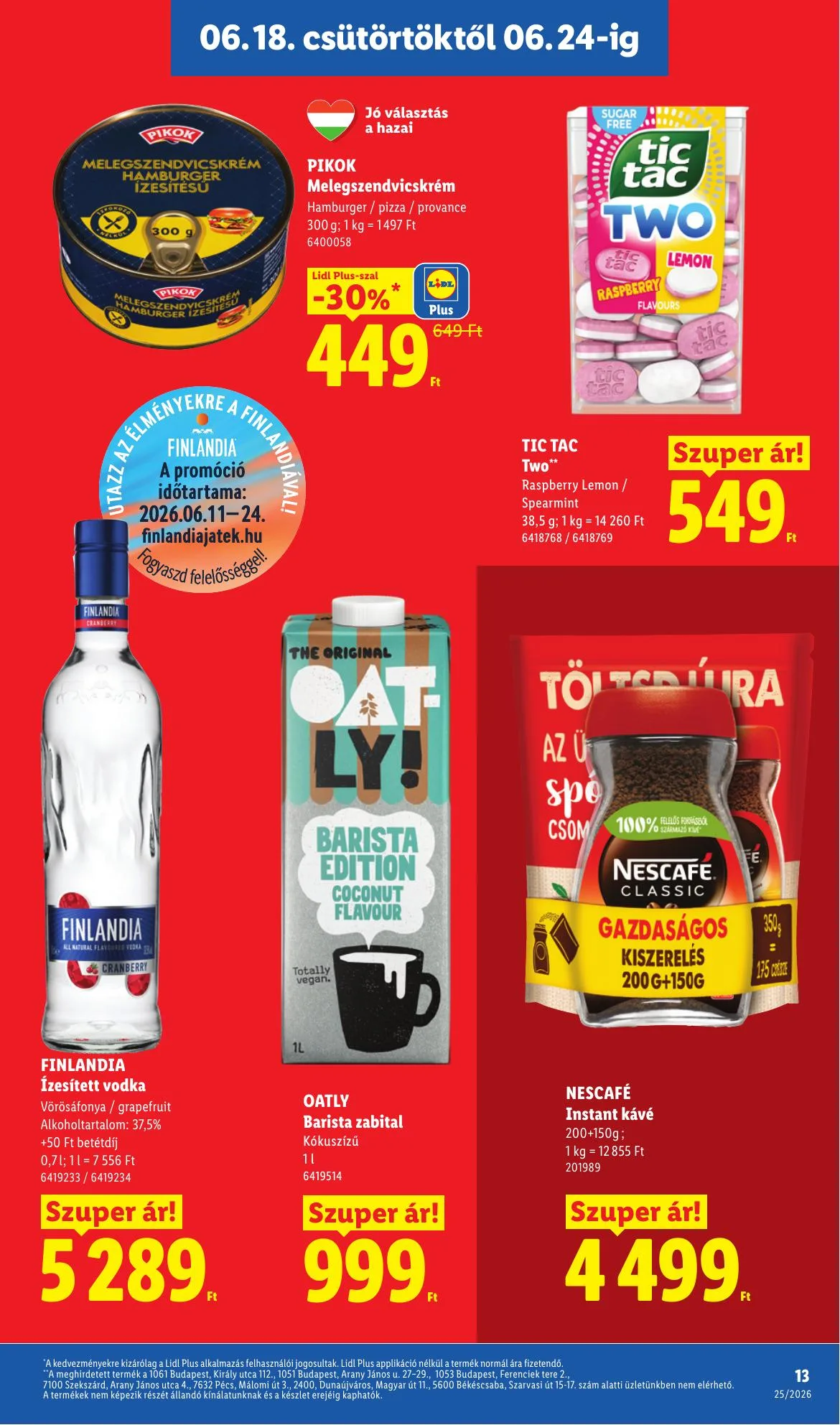 Lidl akciós újság 06.18–06.24 – 13. oldal