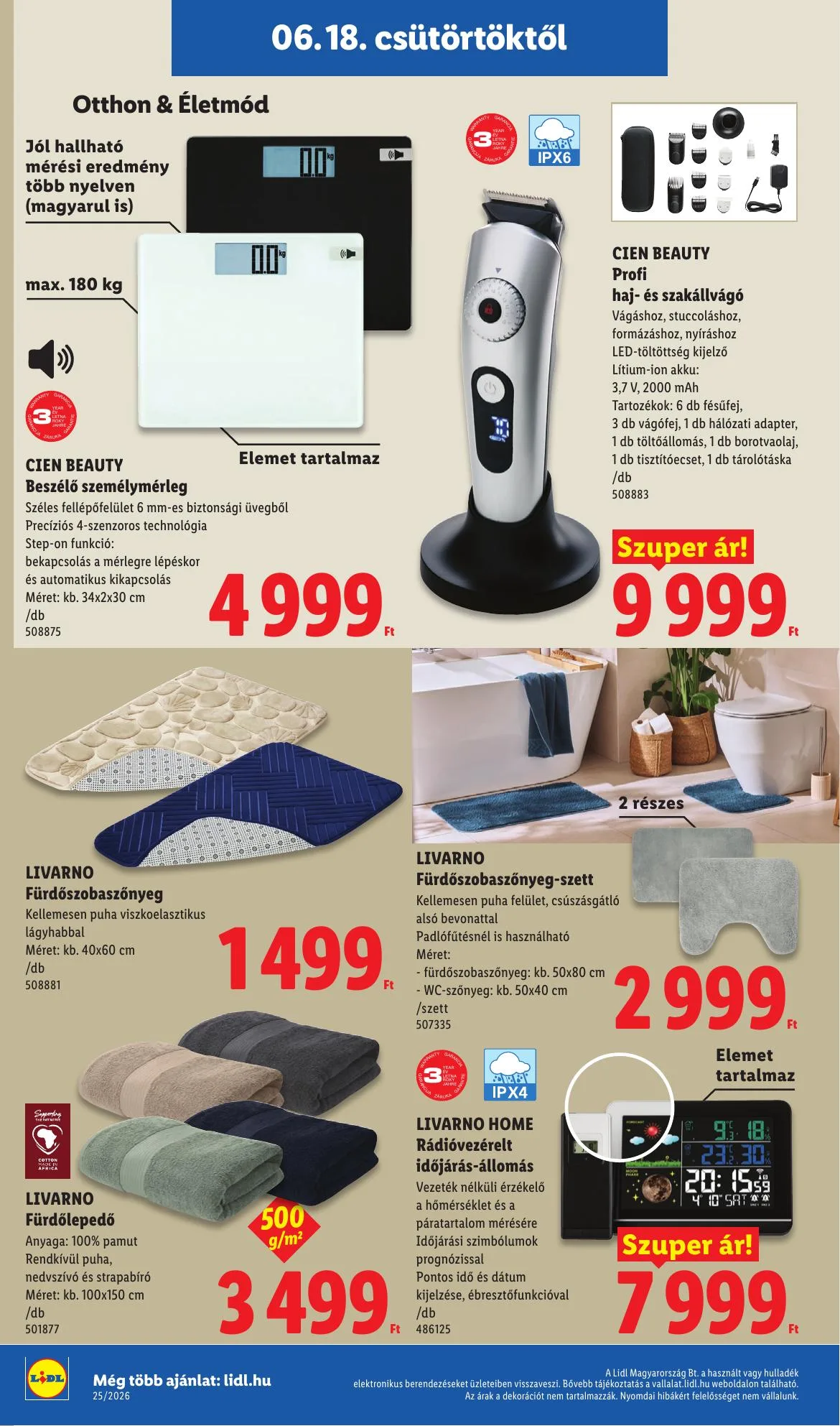 Lidl akciós újság 06.18–06.24 – 36. oldal