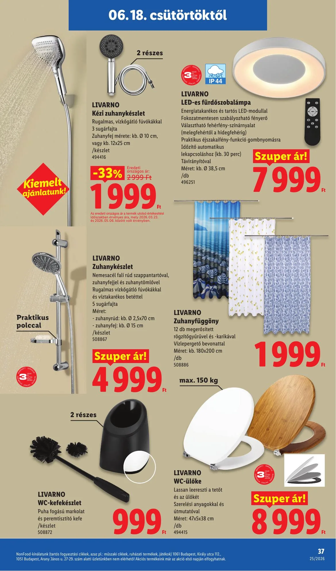 Lidl akciós újság 06.18–06.24 – 37. oldal