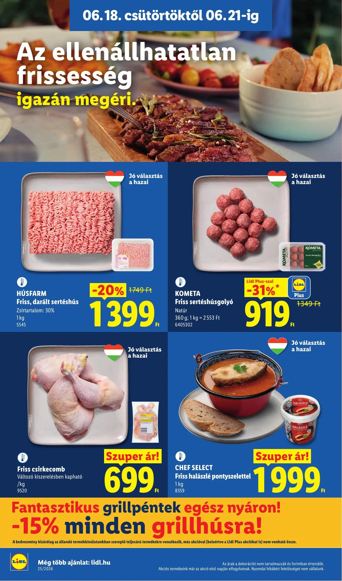 Lidl akciós újság 06.18–06.24 – 4. oldal