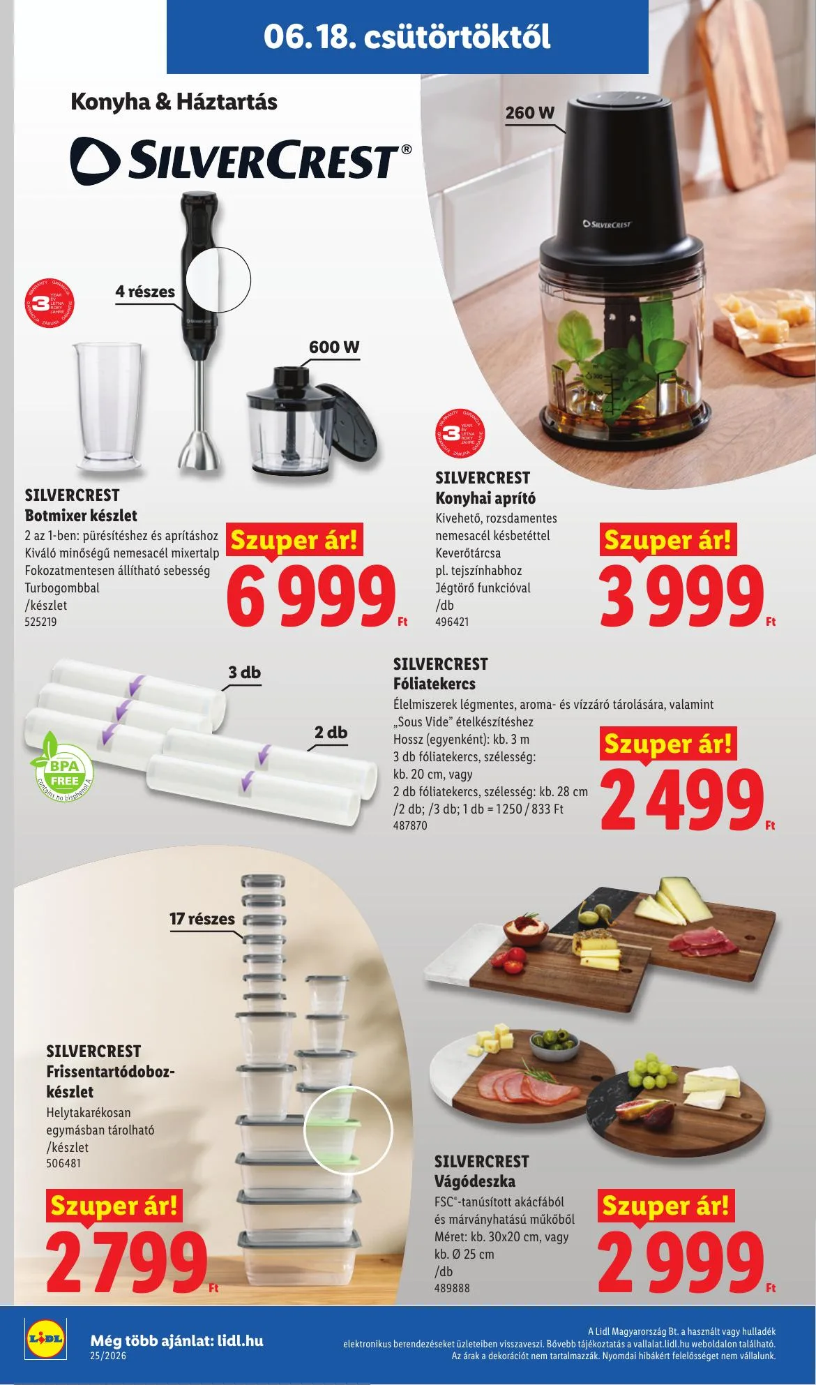 Lidl akciós újság 06.18–06.24 – 40. oldal