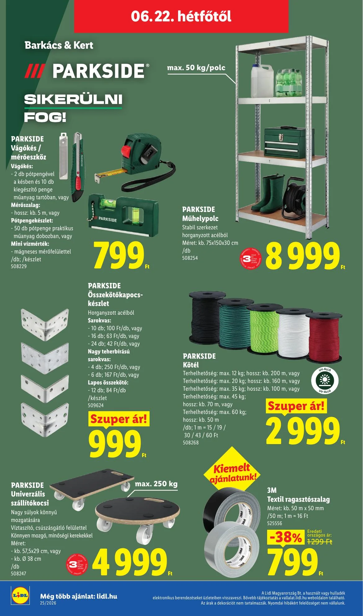 Lidl akciós újság 06.18–06.24 – 58. oldal