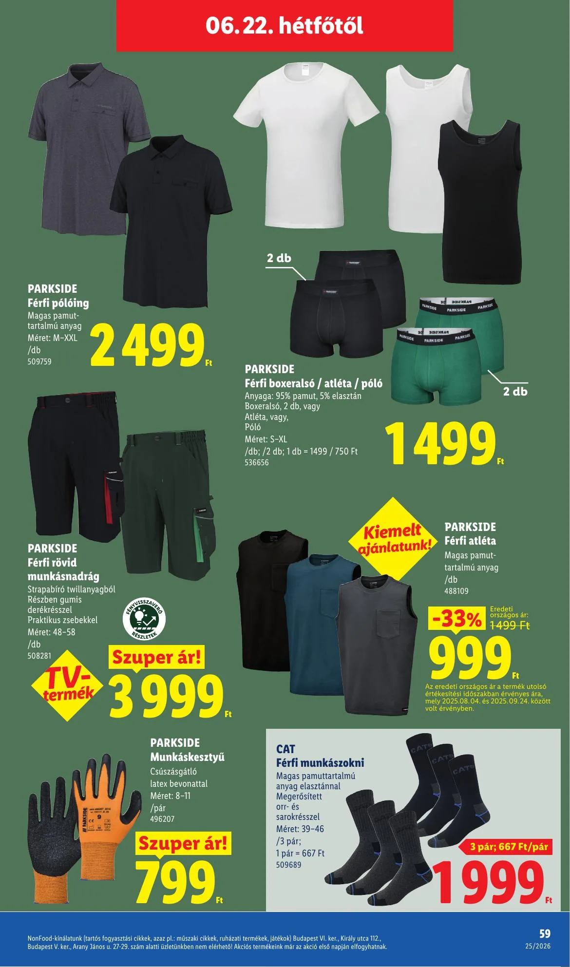 Lidl akciós újság 06.18–06.24 – 59. oldal
