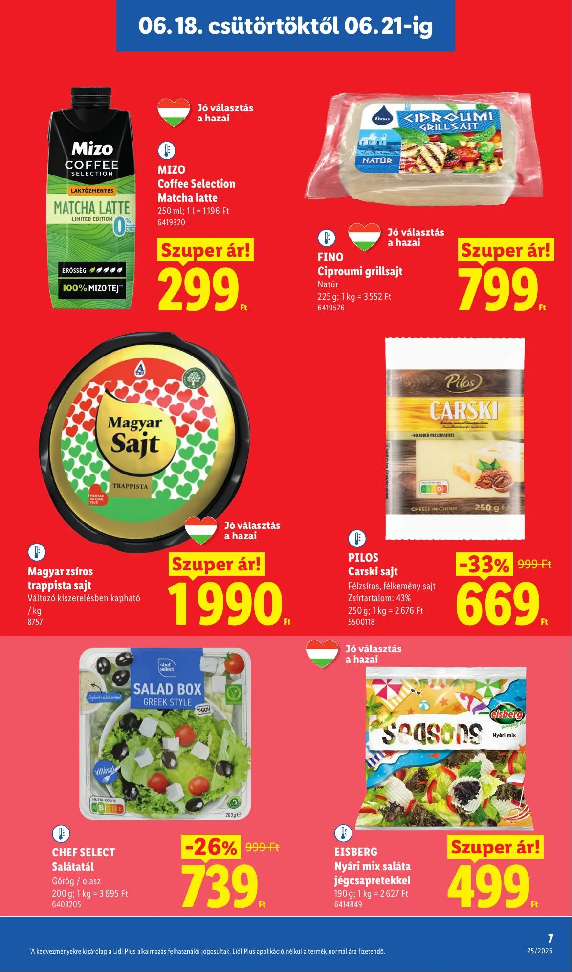 Lidl akciós újság 06.18–06.24 – 7. oldal