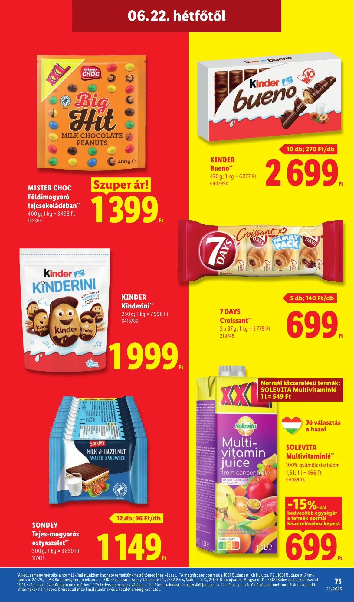 Lidl akciós újság 06.18–06.24 – 75. oldal