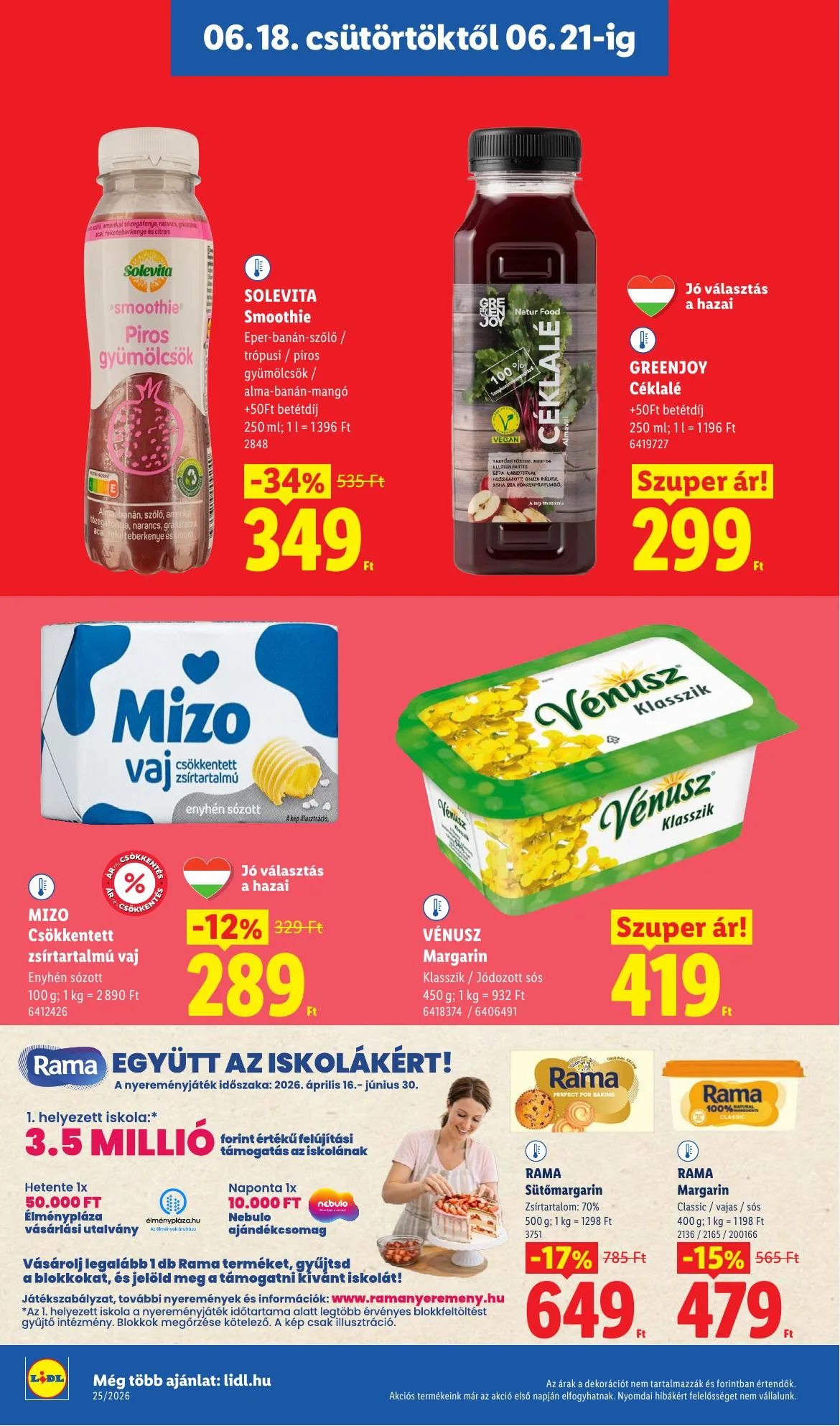 Lidl akciós újság 06.18–06.24 – 8. oldal