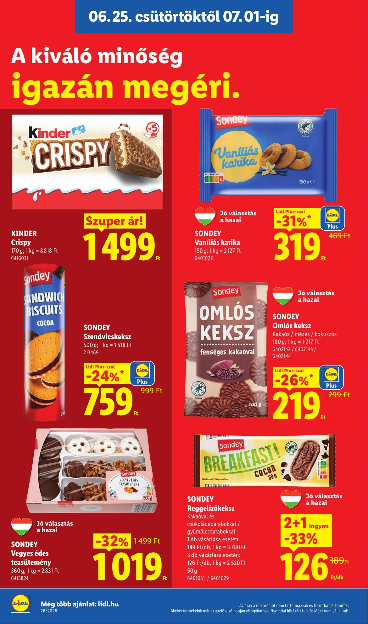 Lidl akciós újság 06.25–07.01 – 10. oldal