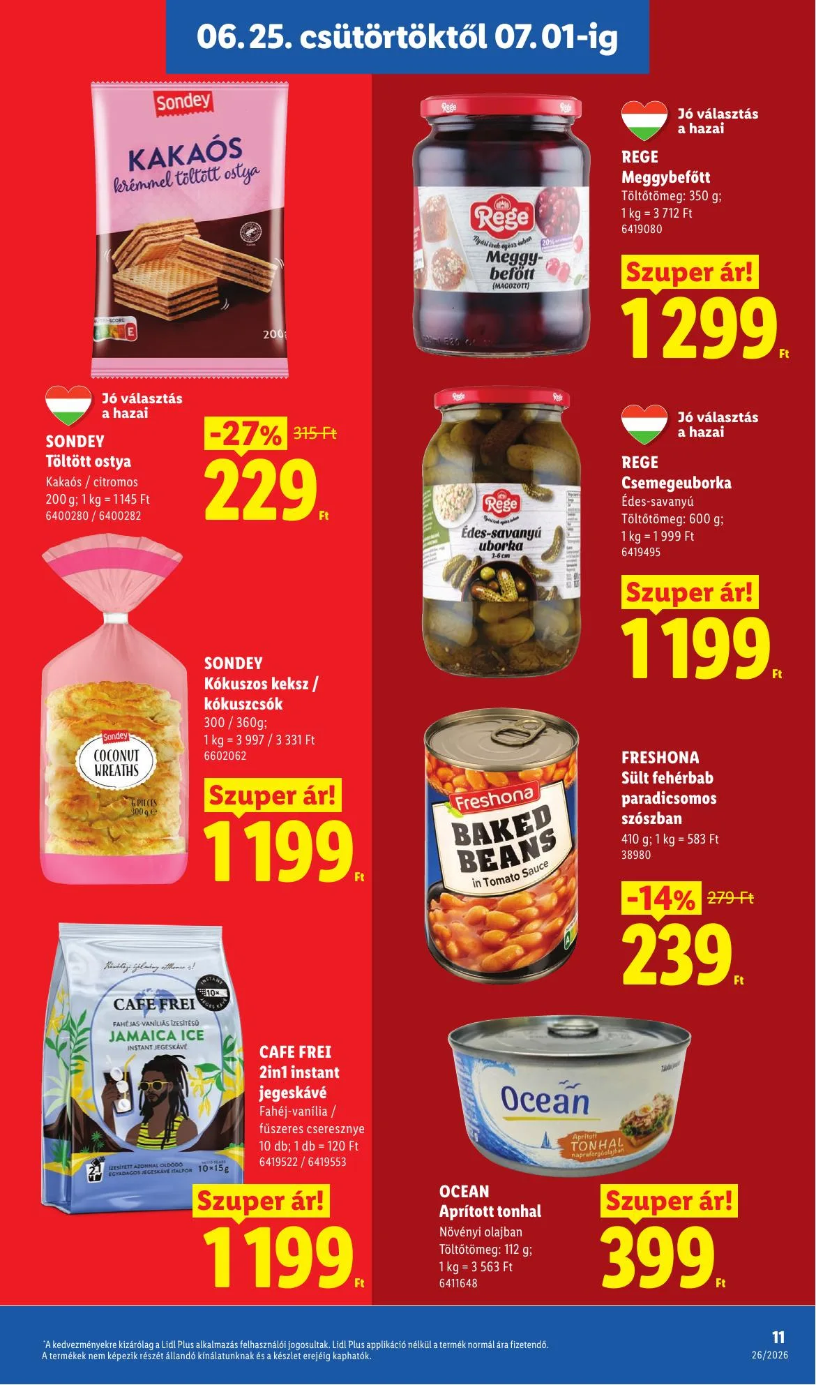 Lidl akciós újság 06.25–07.01 – 11. oldal