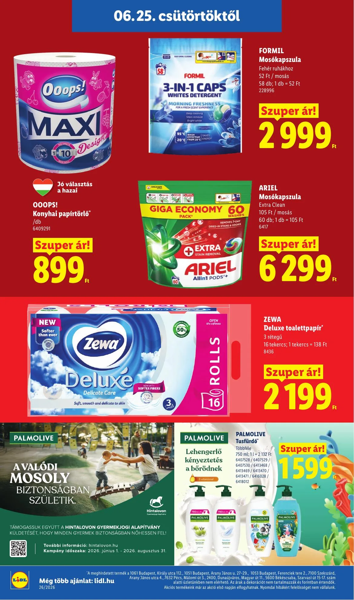 Lidl akciós újság 06.25–07.01 – 16. oldal