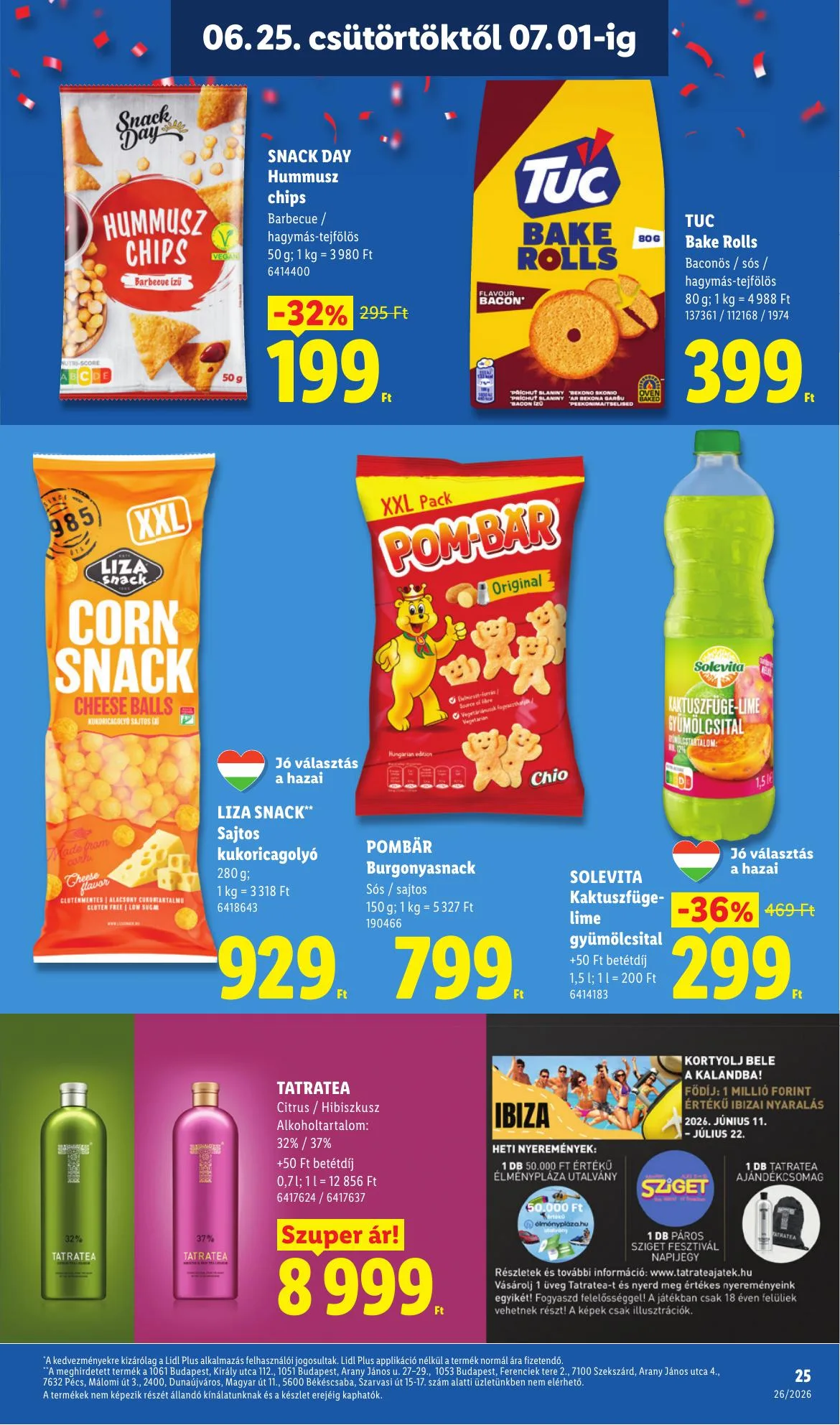 Lidl akciós újság 06.25–07.01 – 25. oldal