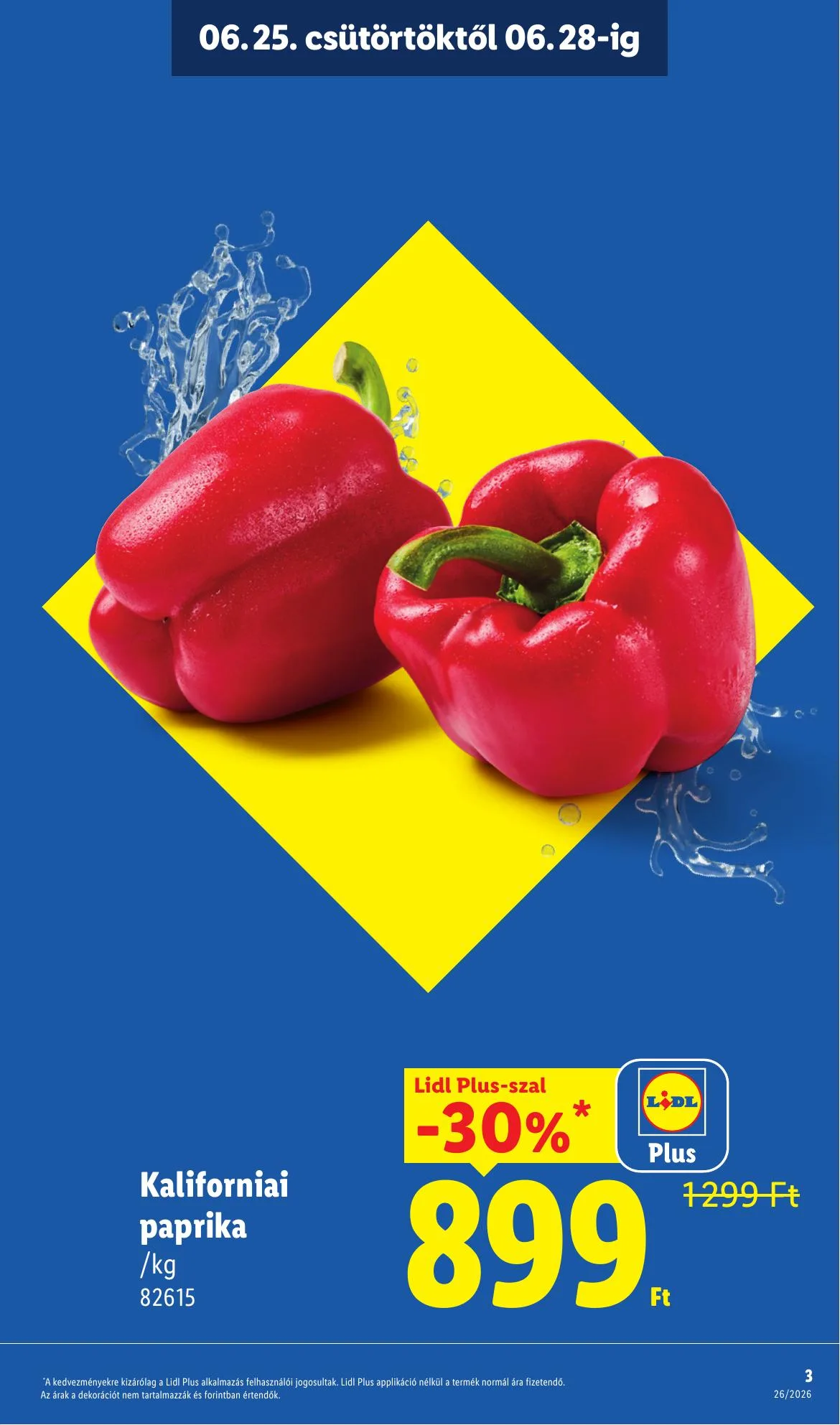 Lidl akciós újság 06.25–07.01 – 3. oldal