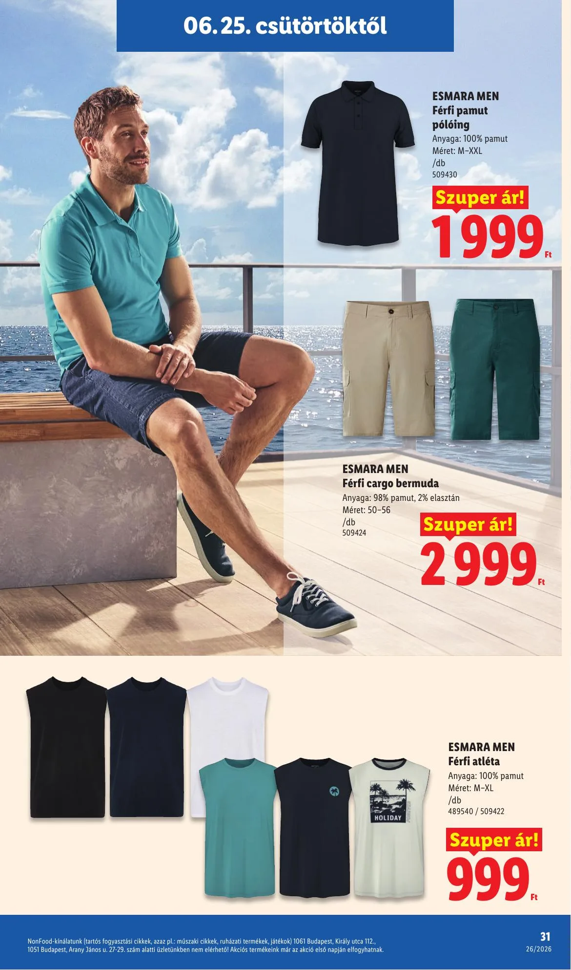 Lidl akciós újság 06.25–07.01 – 31. oldal