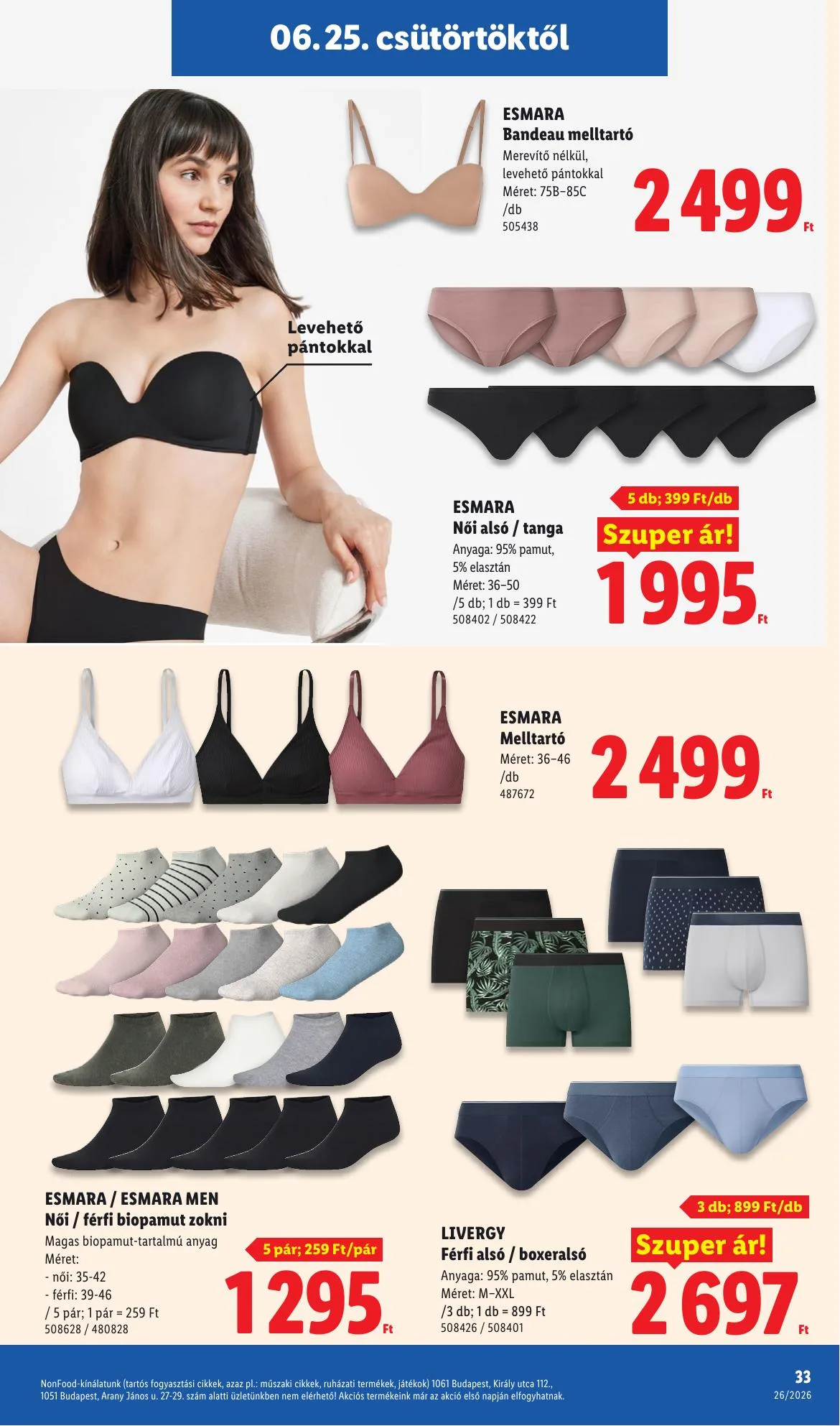 Lidl akciós újság 06.25–07.01 – 33. oldal