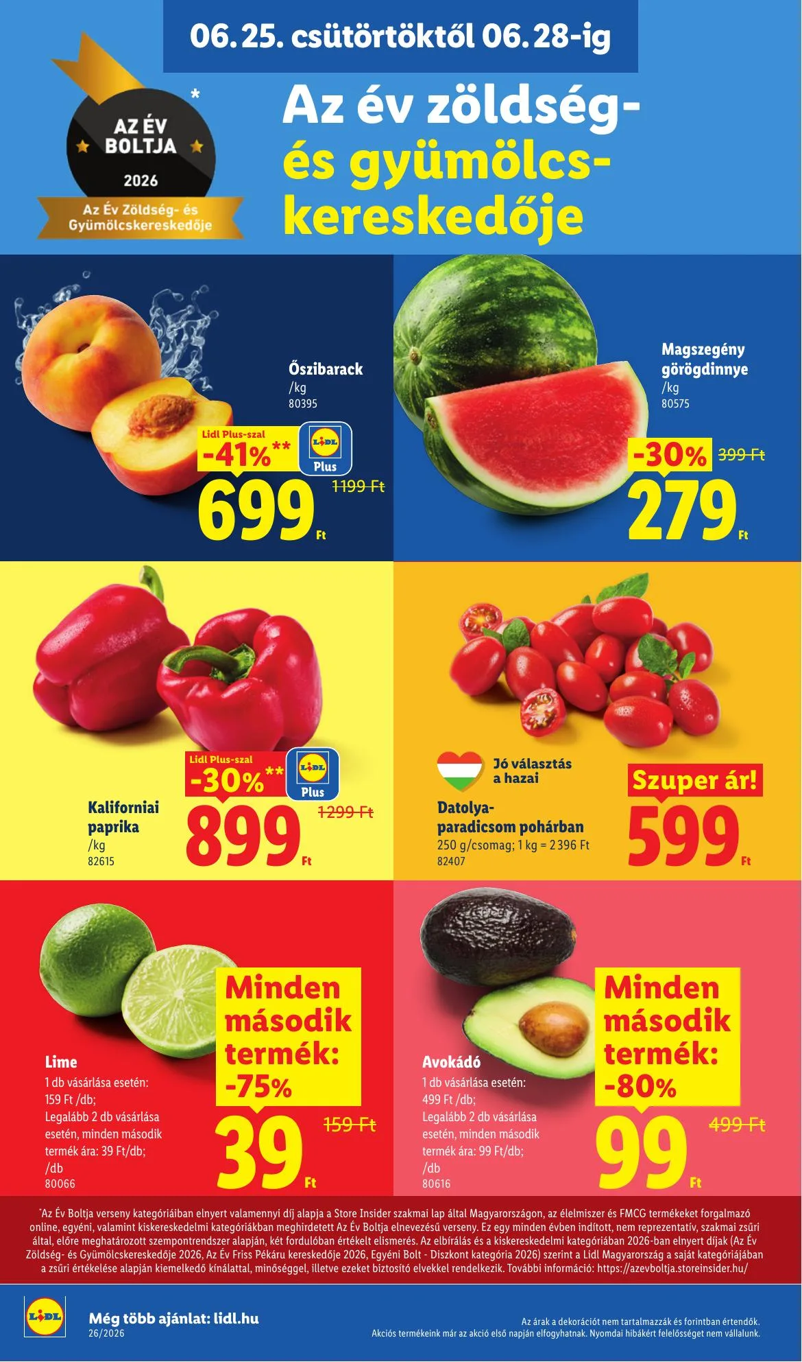 Lidl akciós újság 06.25–07.01 – 4. oldal