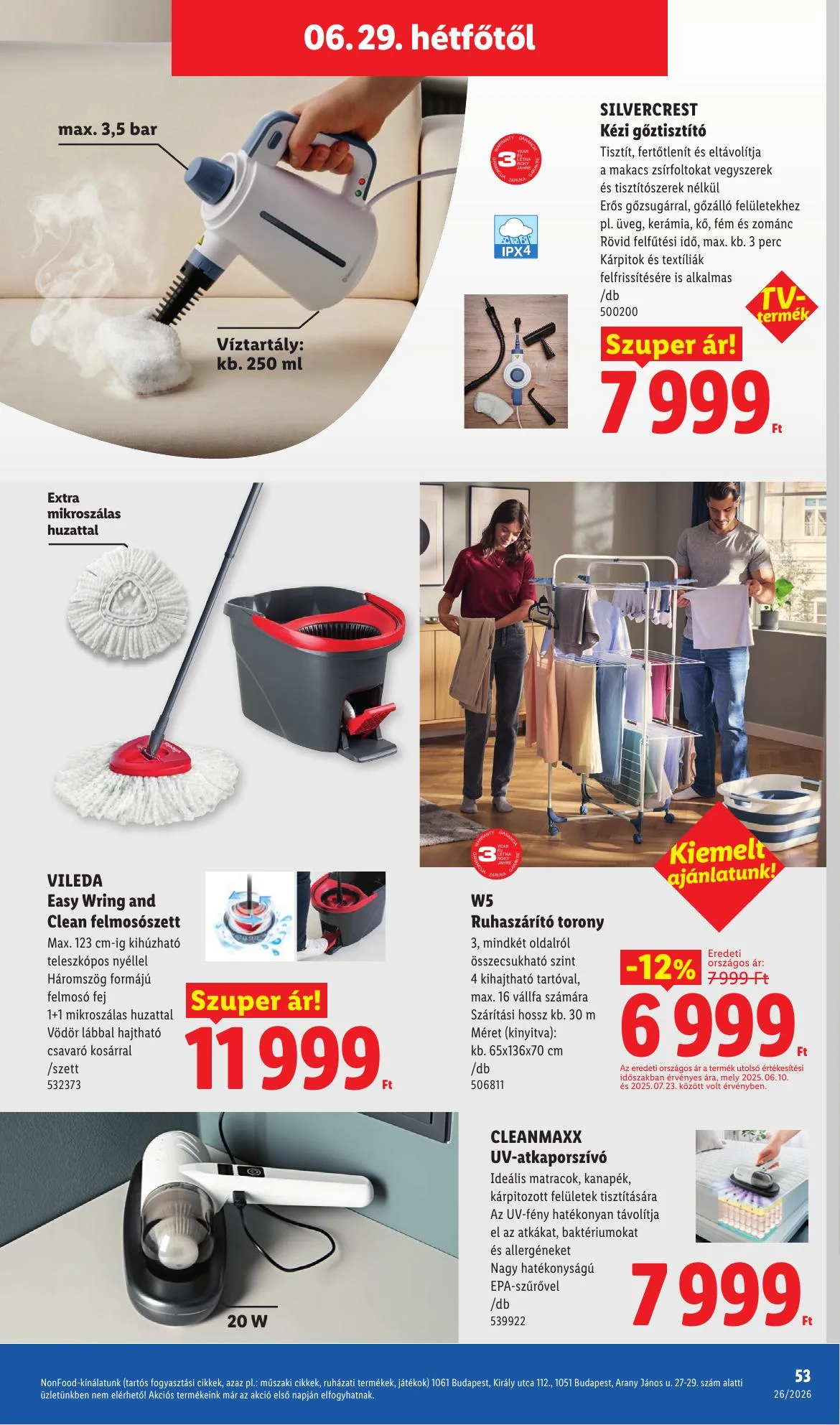 Lidl akciós újság 06.25–07.01 – 53. oldal