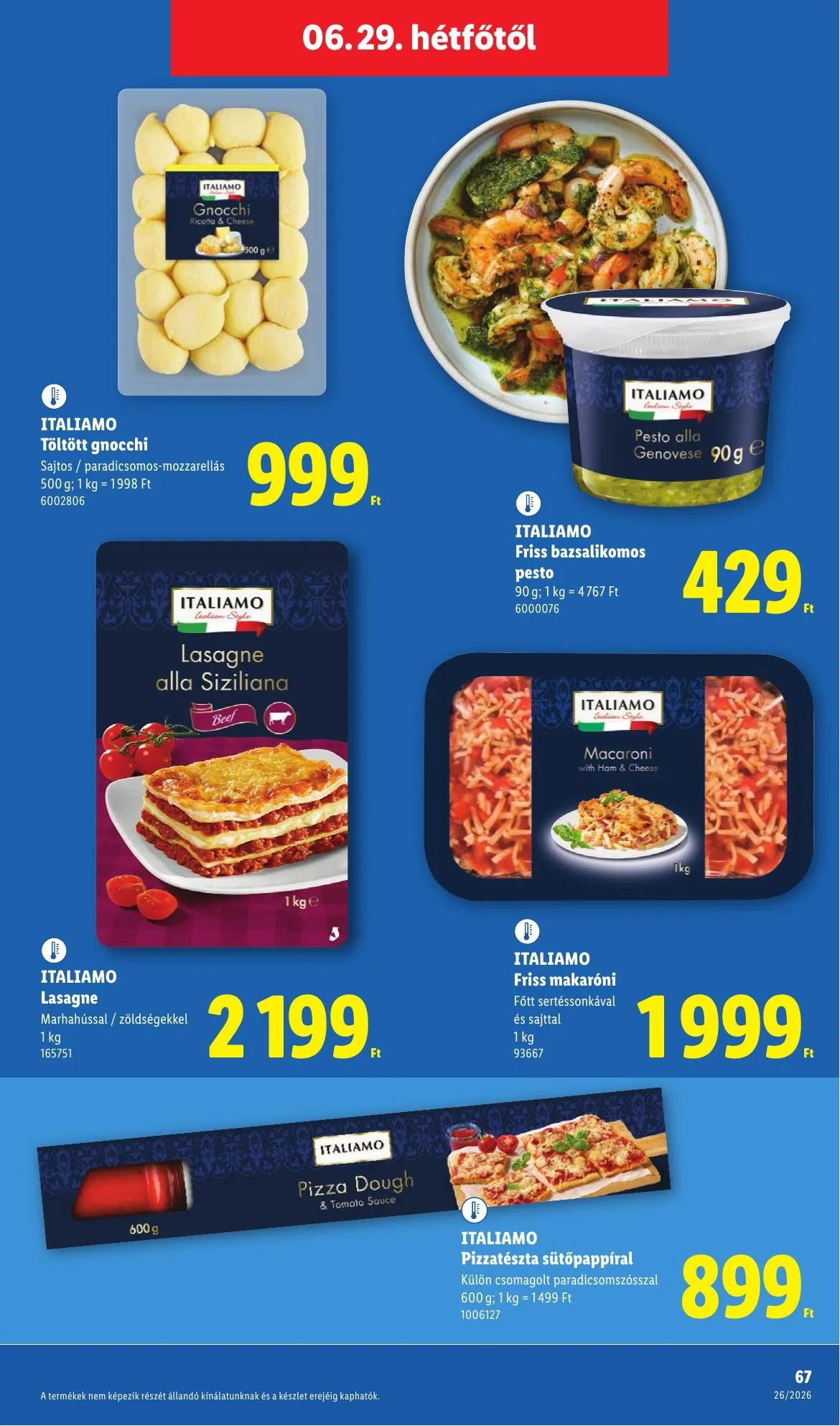 Lidl akciós újság 06.25–07.01 – 67. oldal