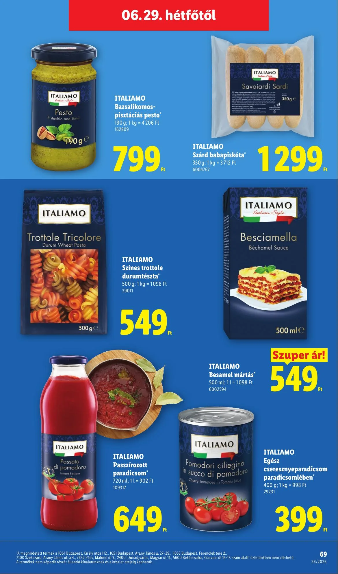 Lidl akciós újság 06.25–07.01 – 69. oldal