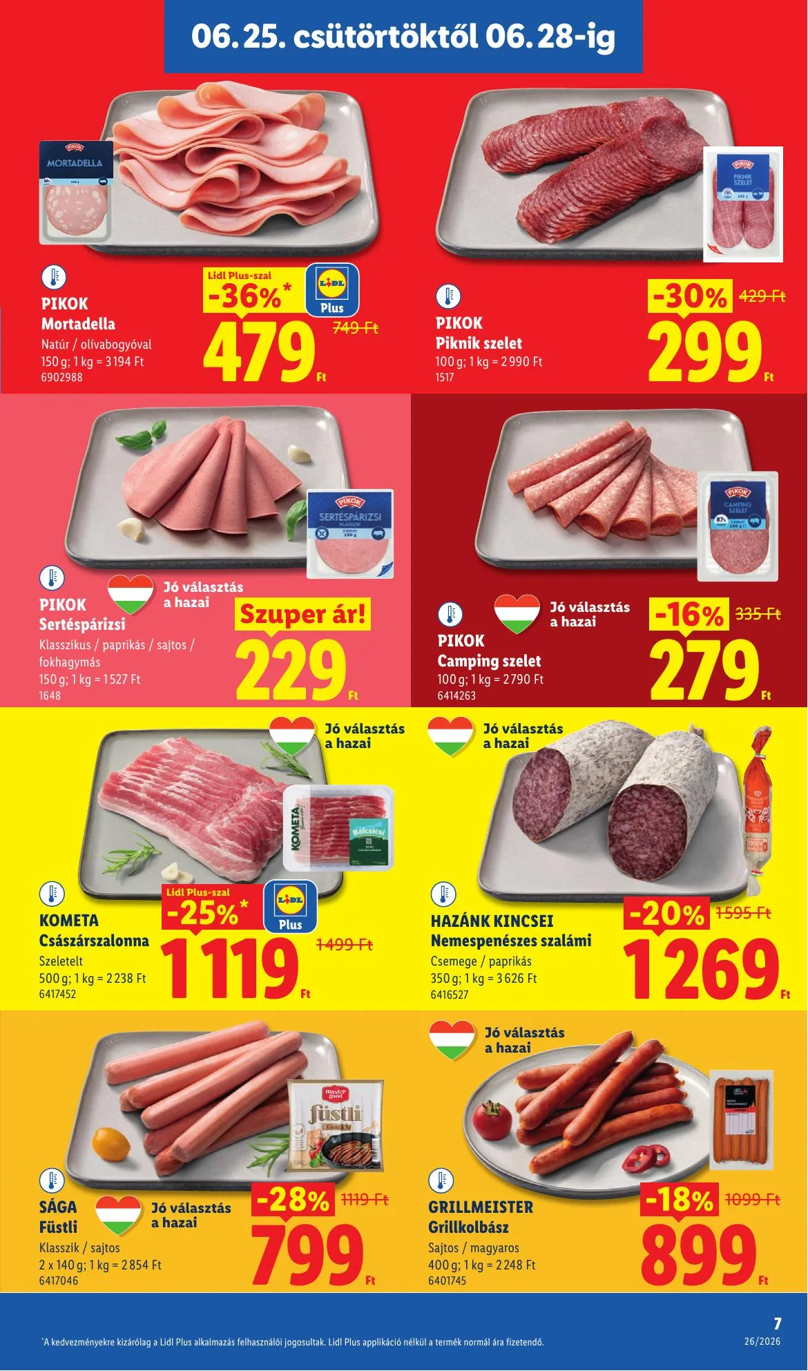 Lidl akciós újság 06.25–07.01 – 7. oldal