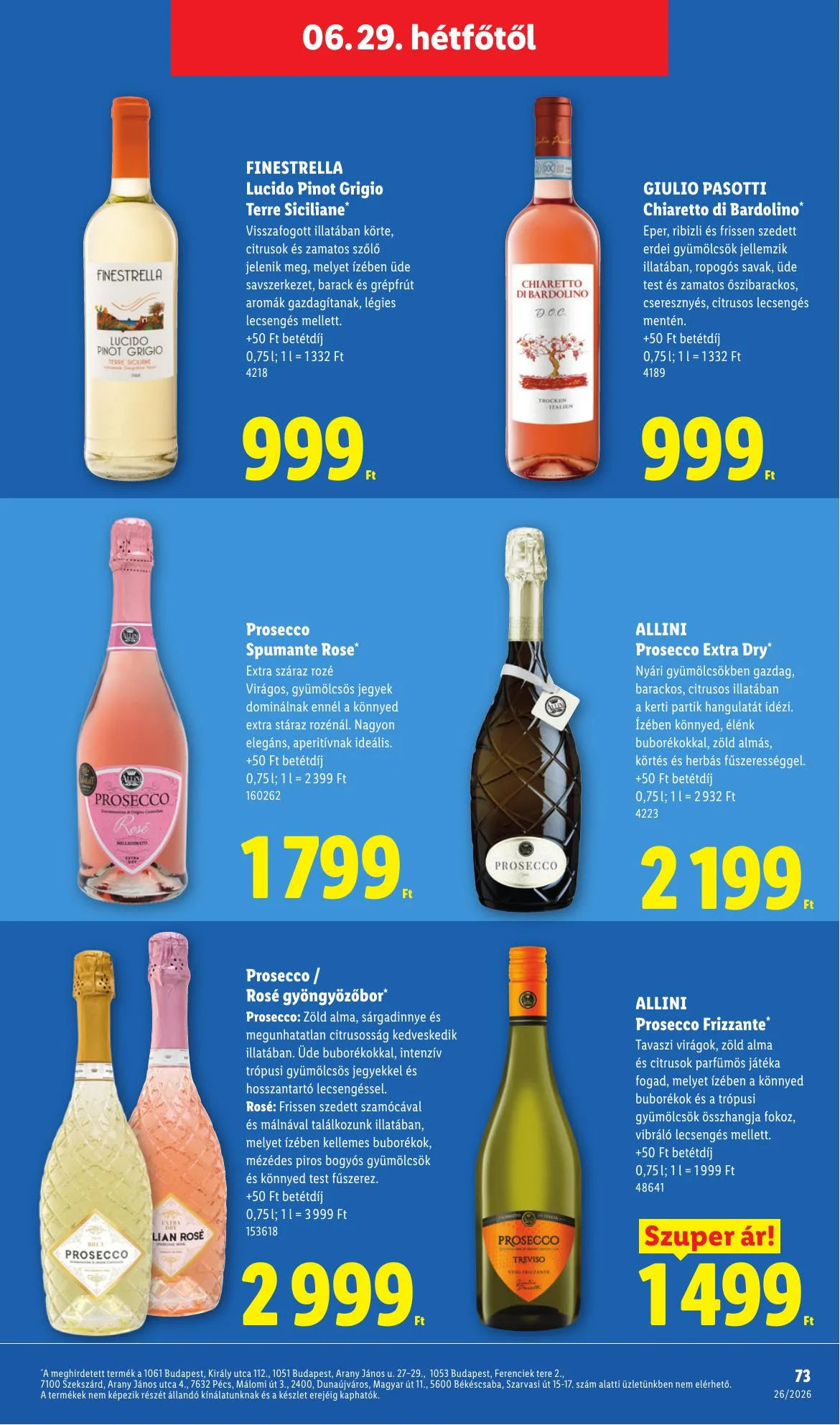 Lidl akciós újság 06.25–07.01 – 73. oldal