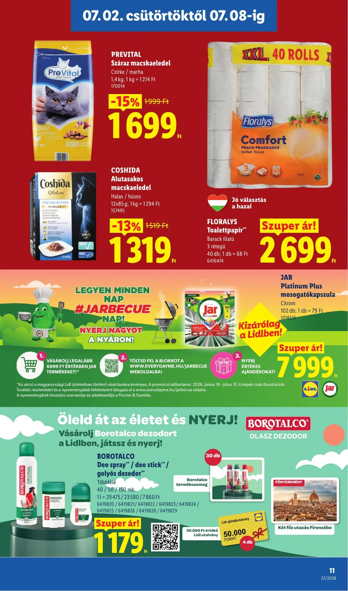 Lidl akciós újság 07.02–07.08 – 11. oldal