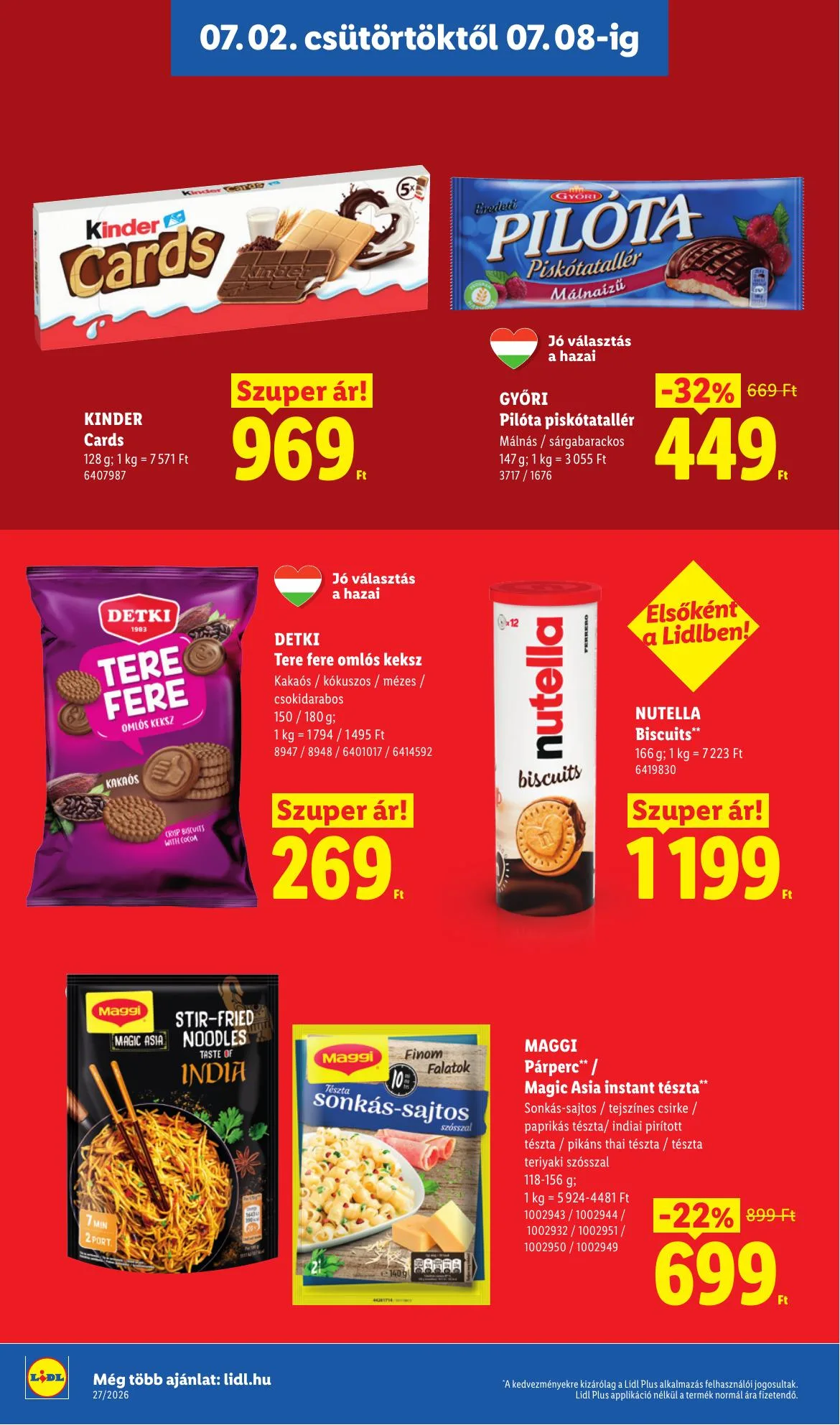 Lidl akciós újság 07.02–07.08 – 12. oldal