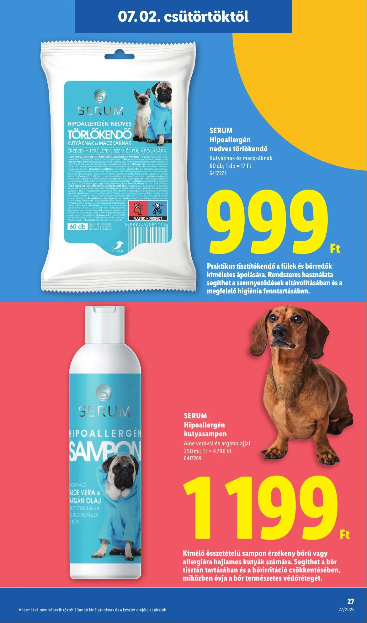 Lidl akciós újság 07.02–07.08 – 27. oldal