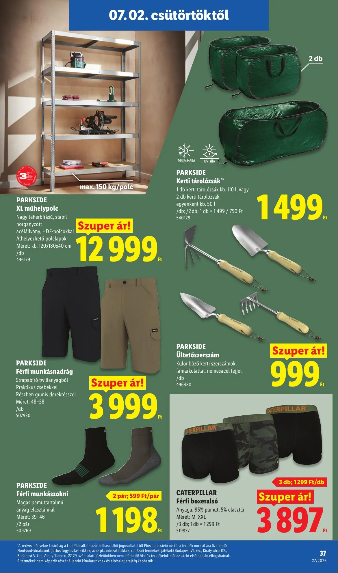 Lidl akciós újság 07.02–07.08 – 37. oldal