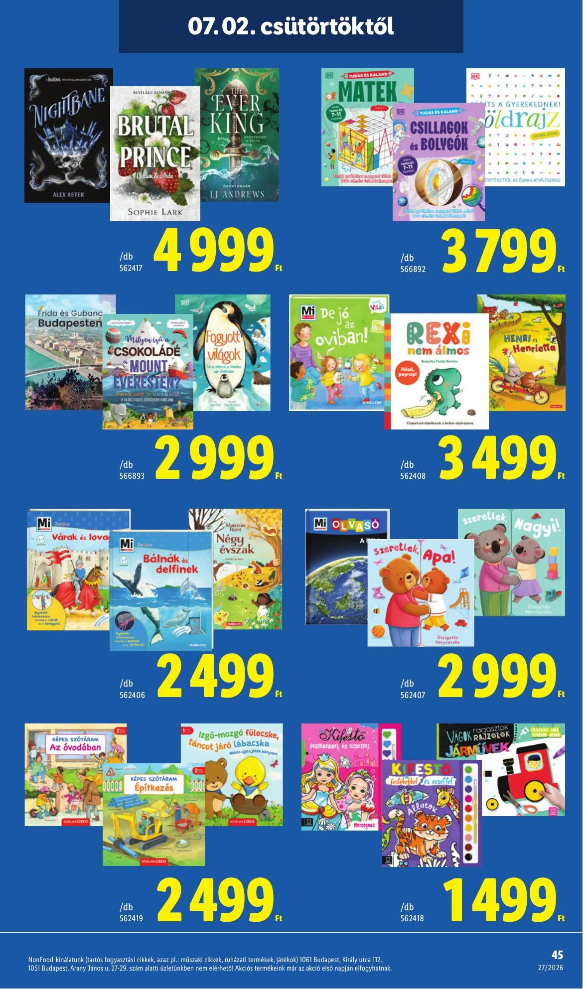 Lidl akciós újság 07.02–07.08 – 45. oldal