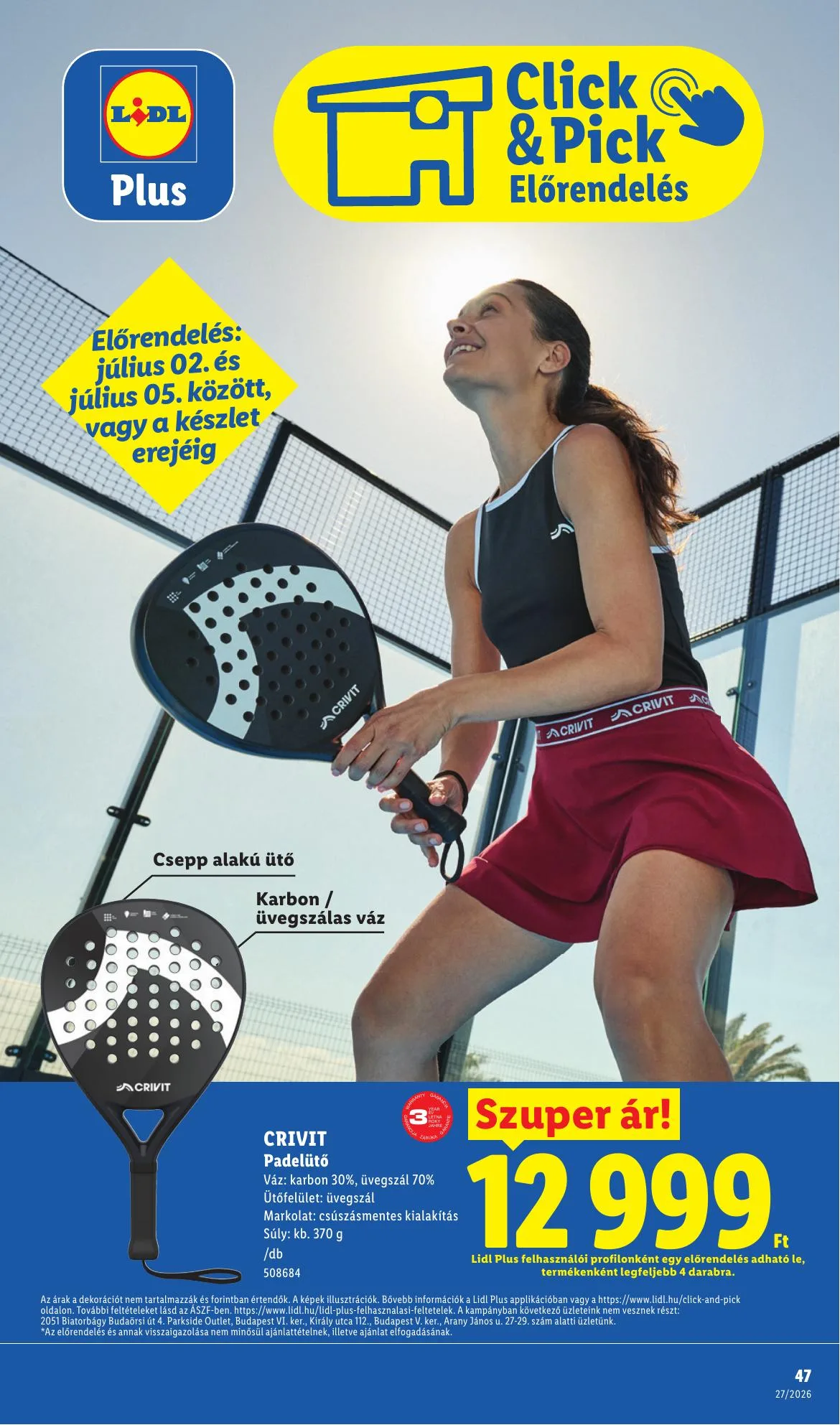 Lidl akciós újság 07.02–07.08 – 47. oldal