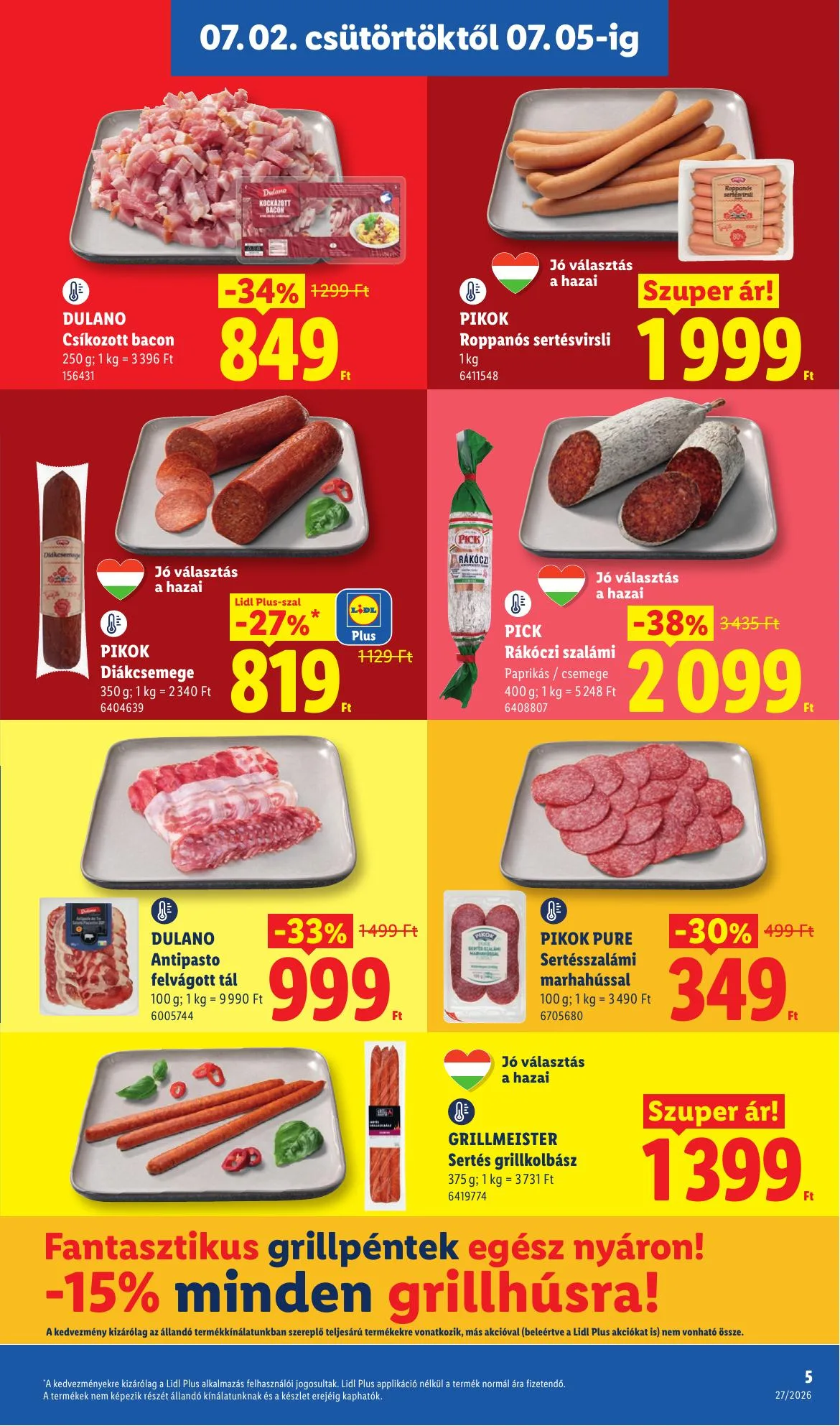Lidl akciós újság 07.02–07.08 – 5. oldal
