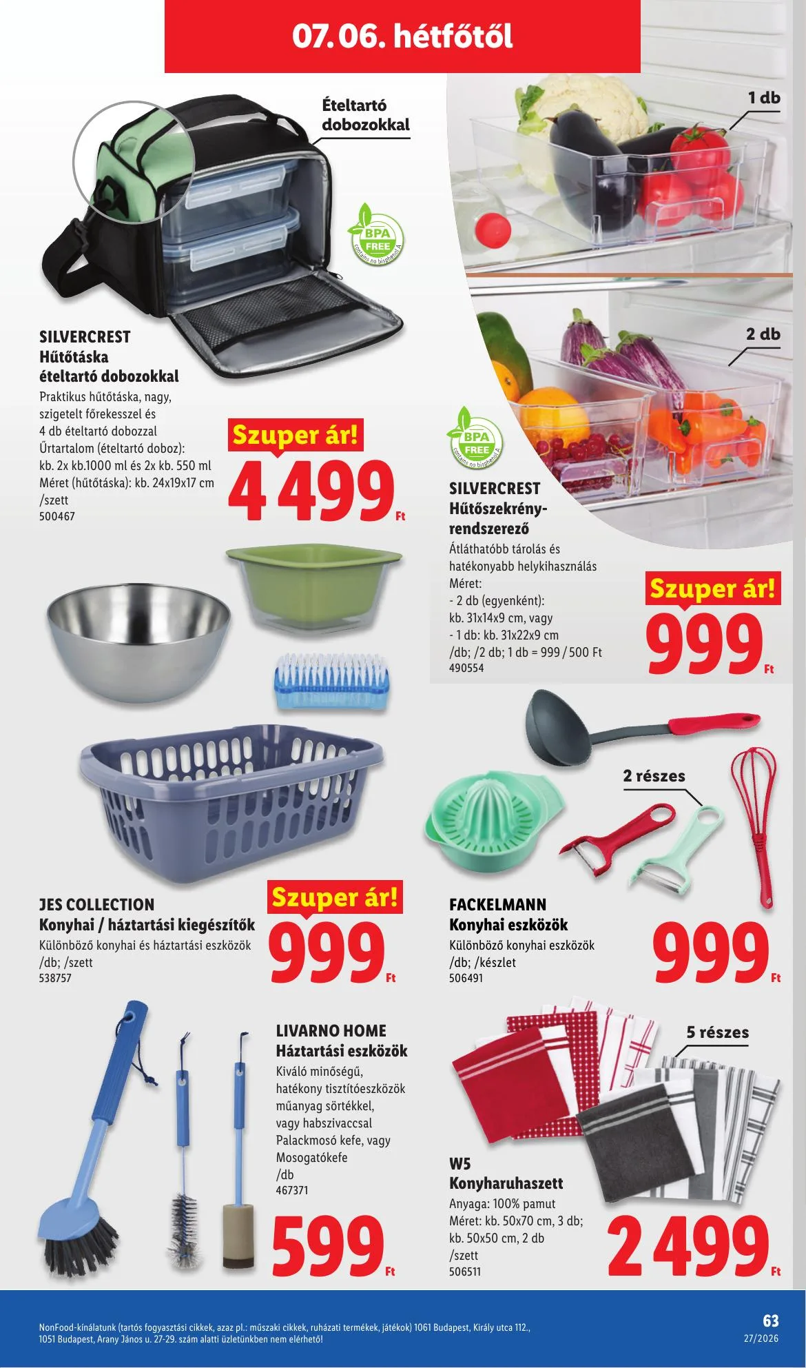 Lidl akciós újság 07.02–07.08 – 63. oldal