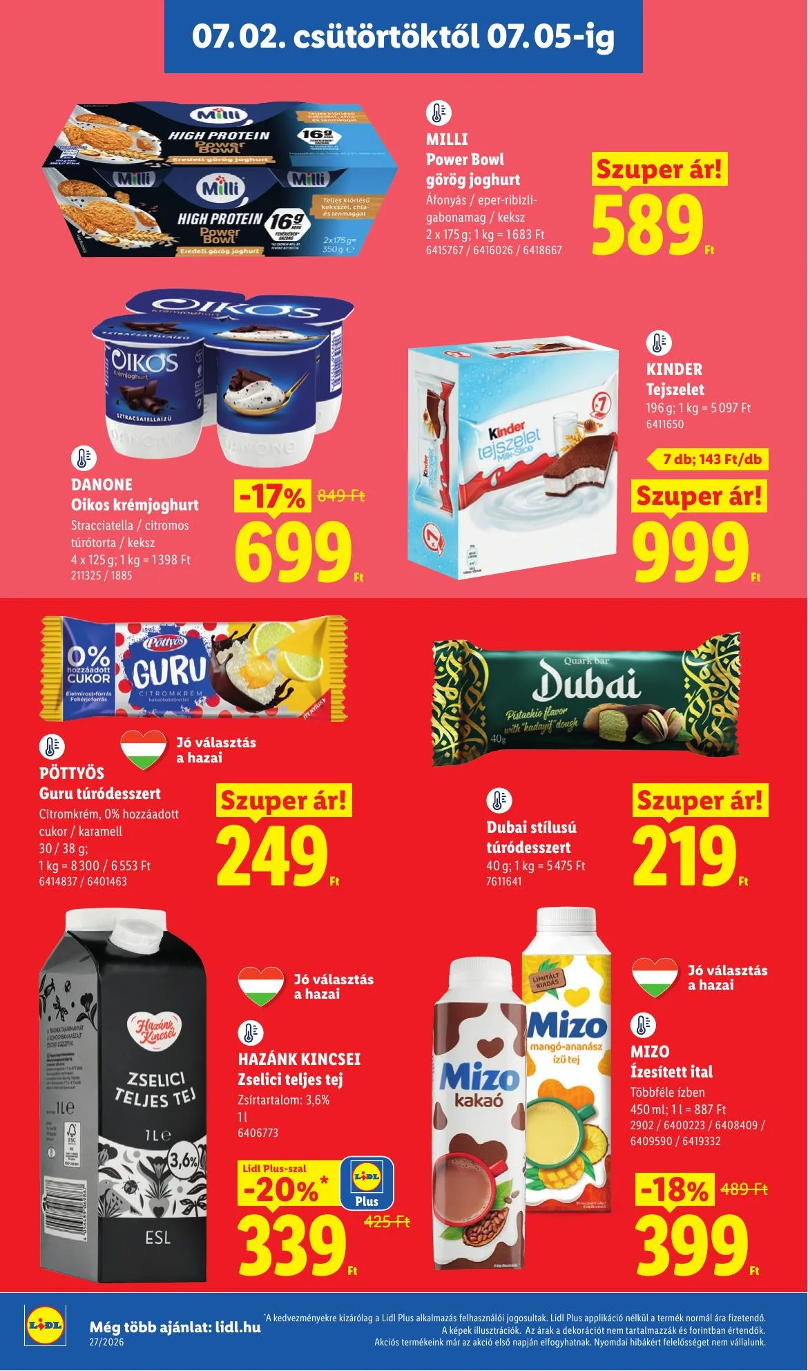 Lidl akciós újság 07.02–07.08 – 8. oldal