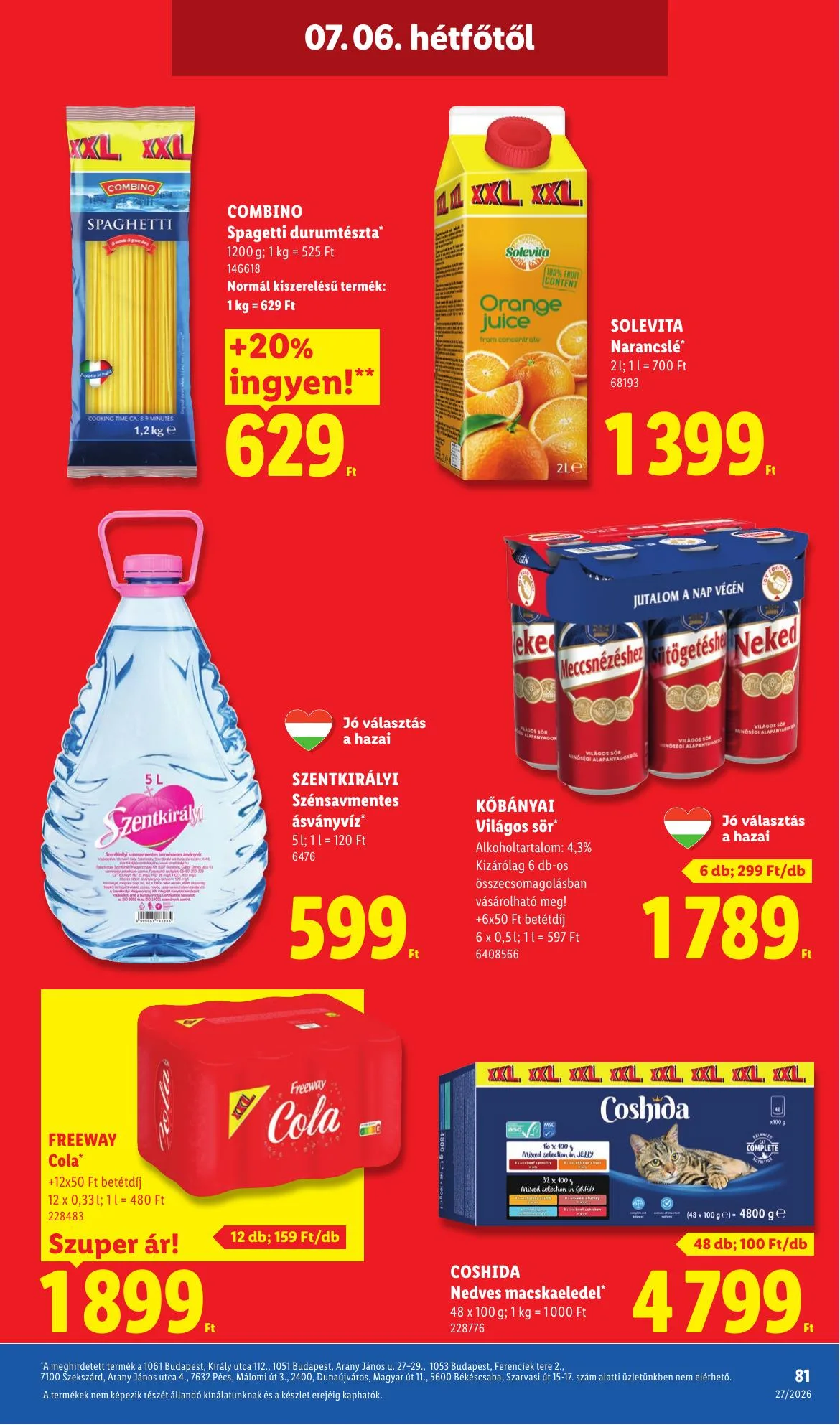 Lidl akciós újság 07.02–07.08 – 81. oldal