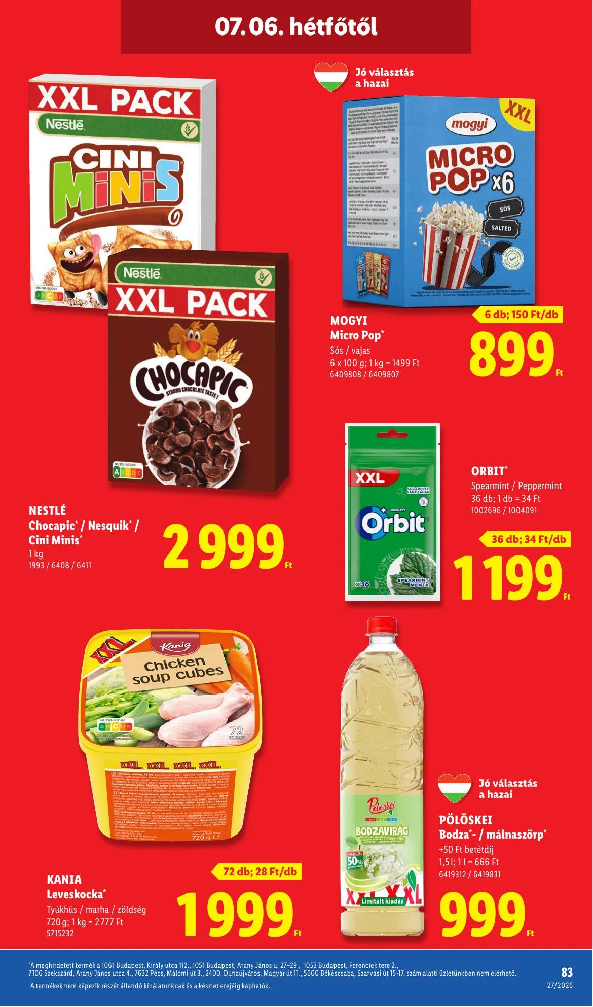 Lidl akciós újság 07.02–07.08 – 83. oldal