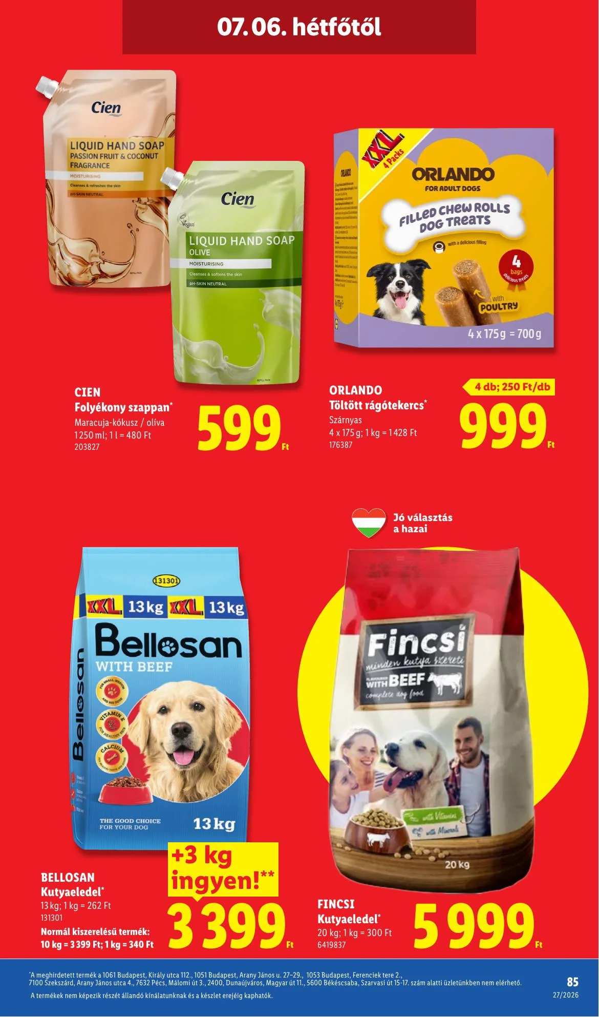Lidl akciós újság 07.02–07.08 – 85. oldal