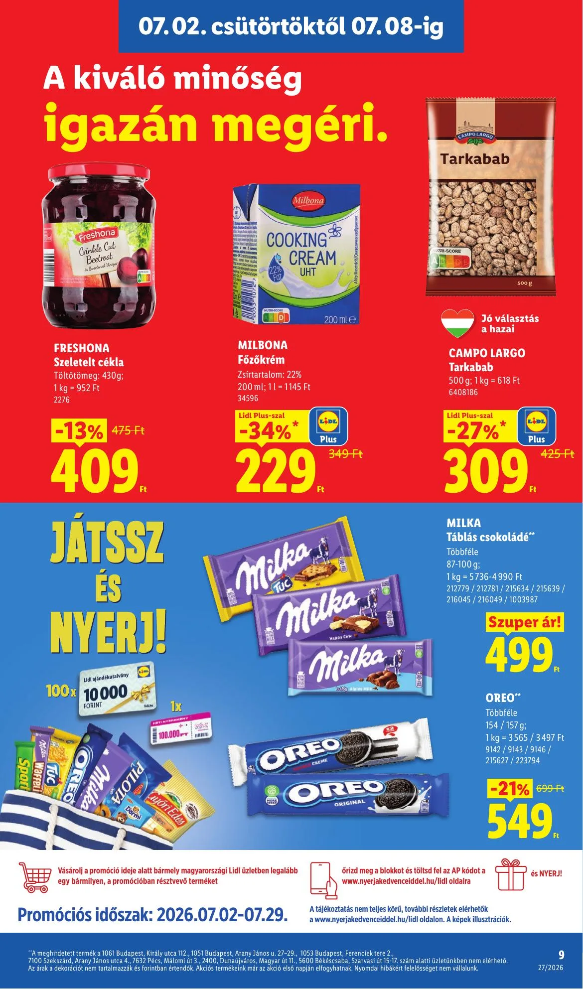 Lidl akciós újság 07.02–07.08 – 9. oldal