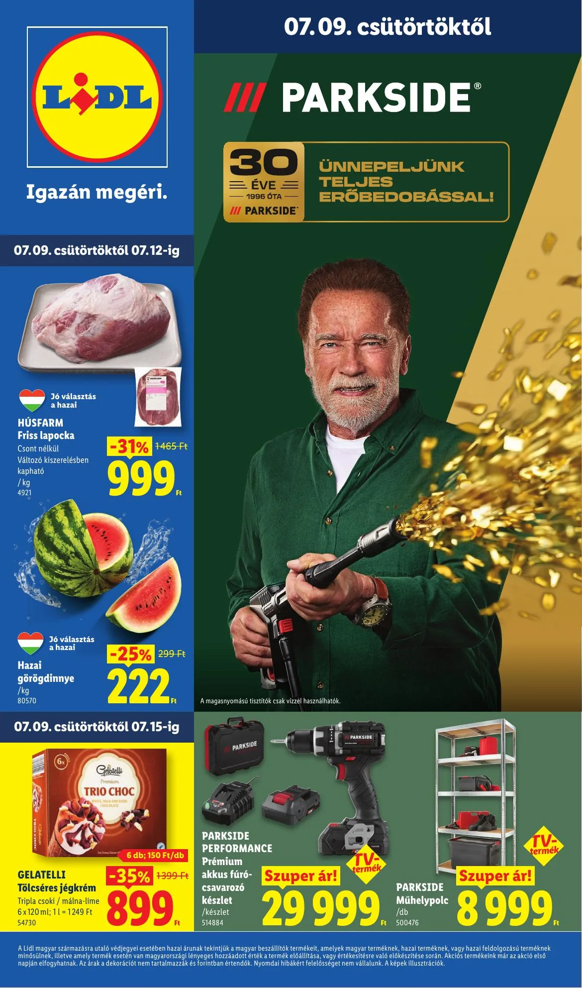 Lidl akciós újság 07.09–07.15