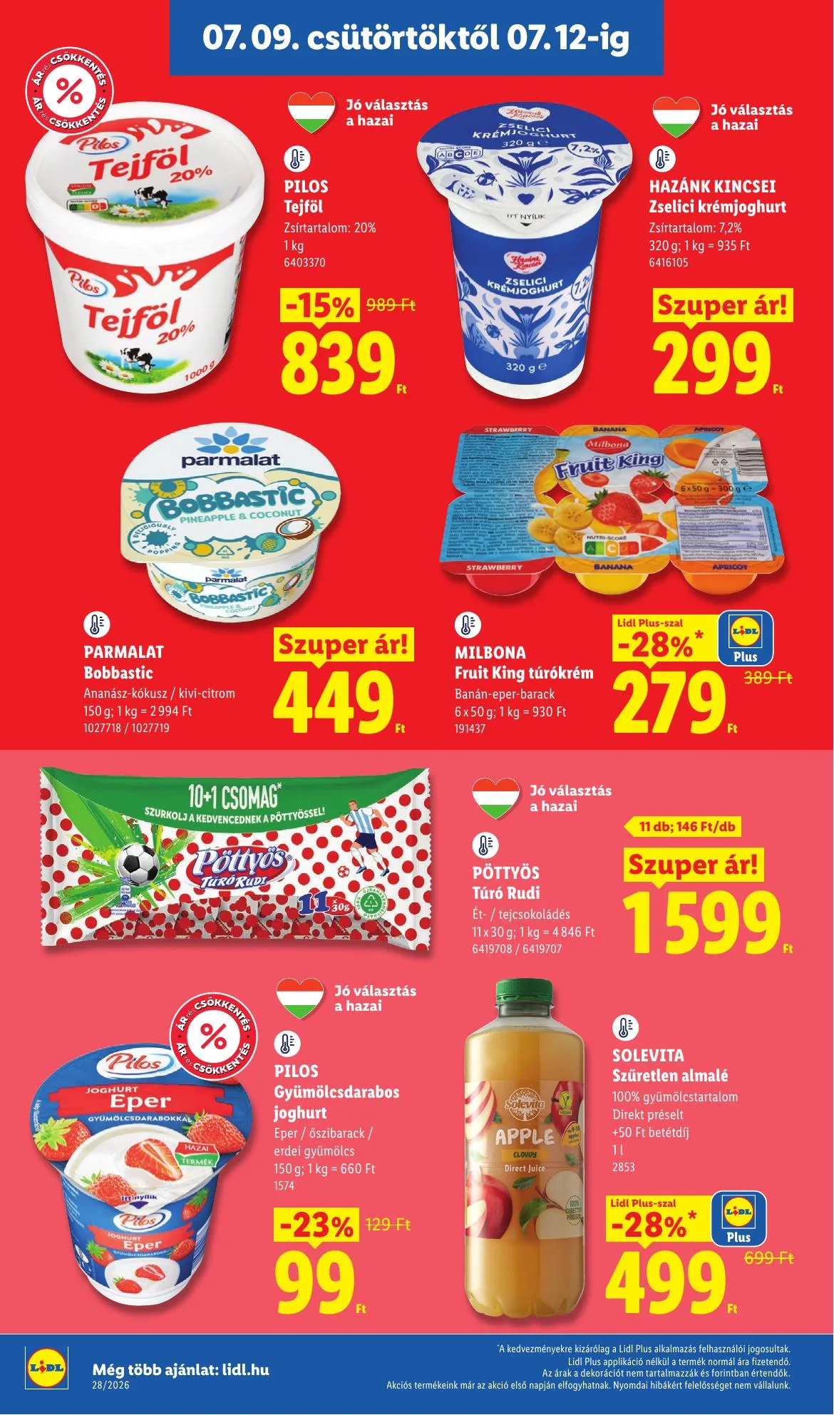 Lidl akciós újság 07.09–07.15 – 12. oldal