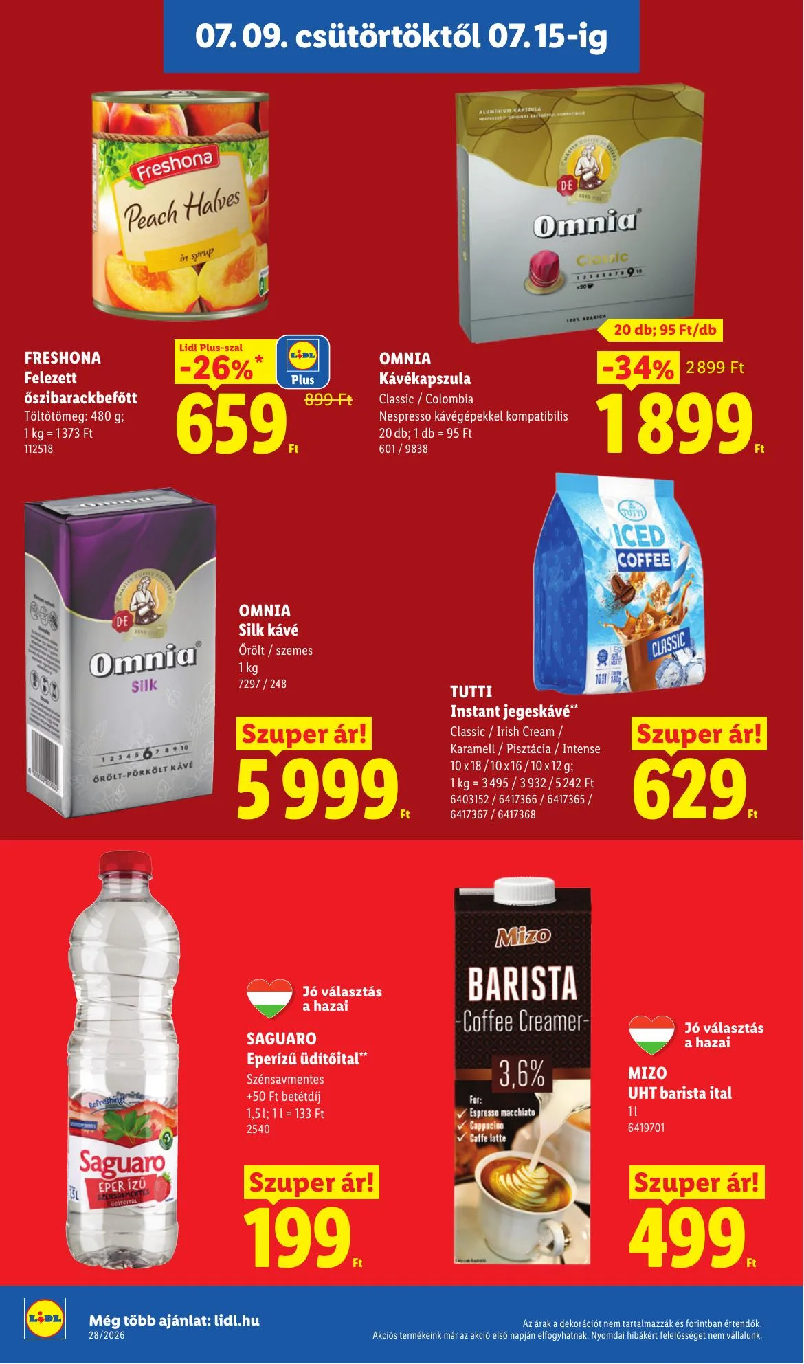 Lidl akciós újság 07.09–07.15 – 16. oldal