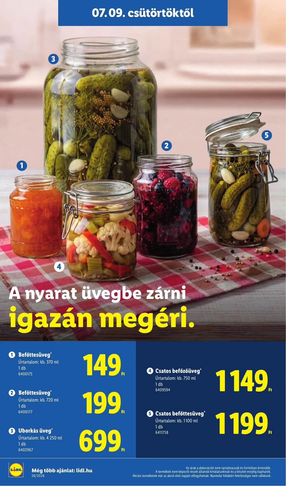 Lidl akciós újság 07.09–07.15 – 22. oldal